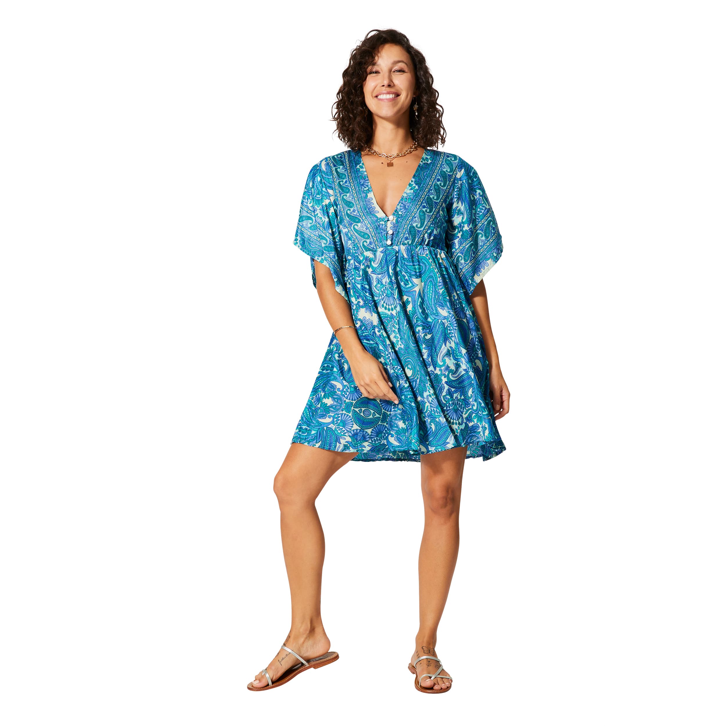 Robe été courte manches courtes Ilonka - Akoustik Online