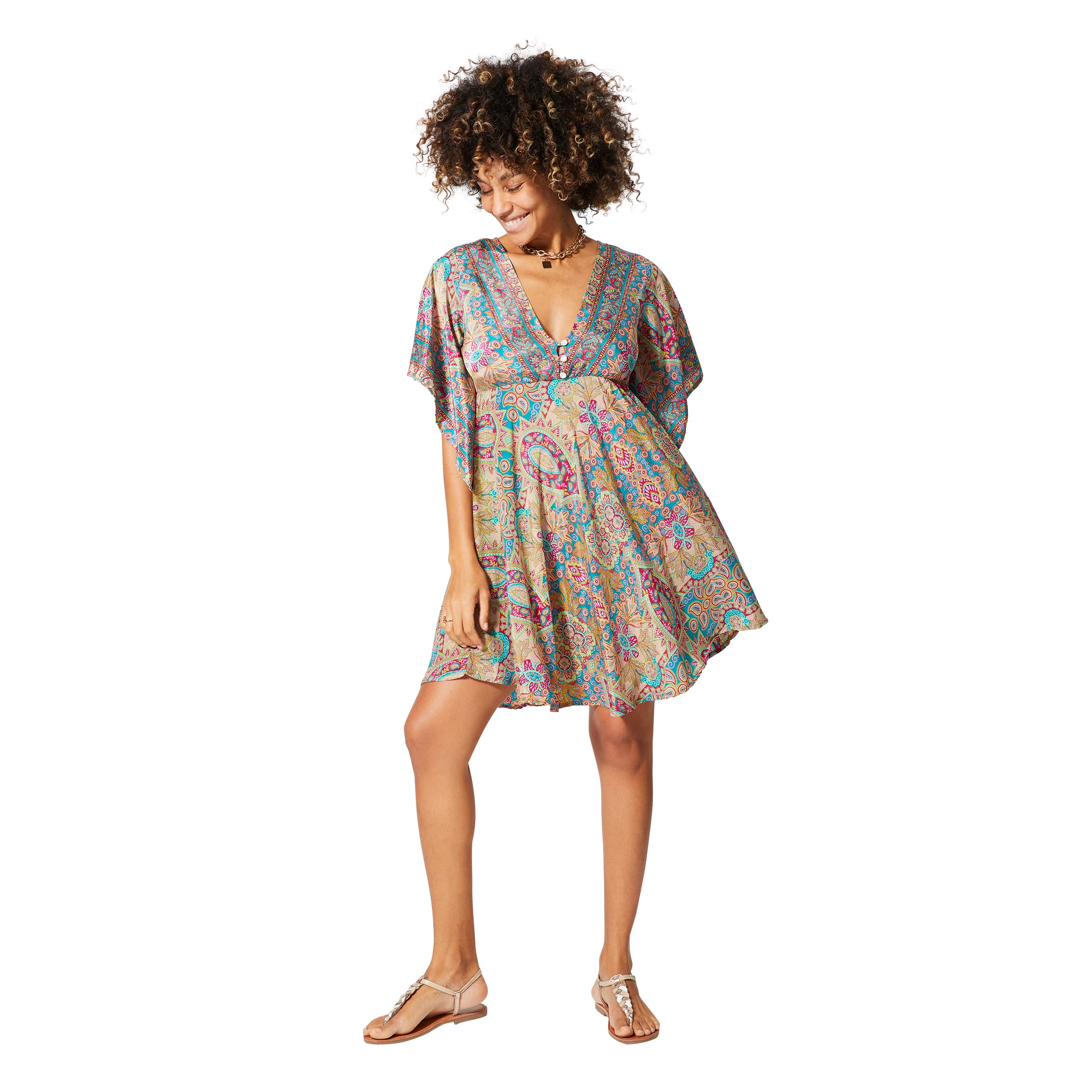 Robe été courte manches courtes Loyd - Akoustik Online