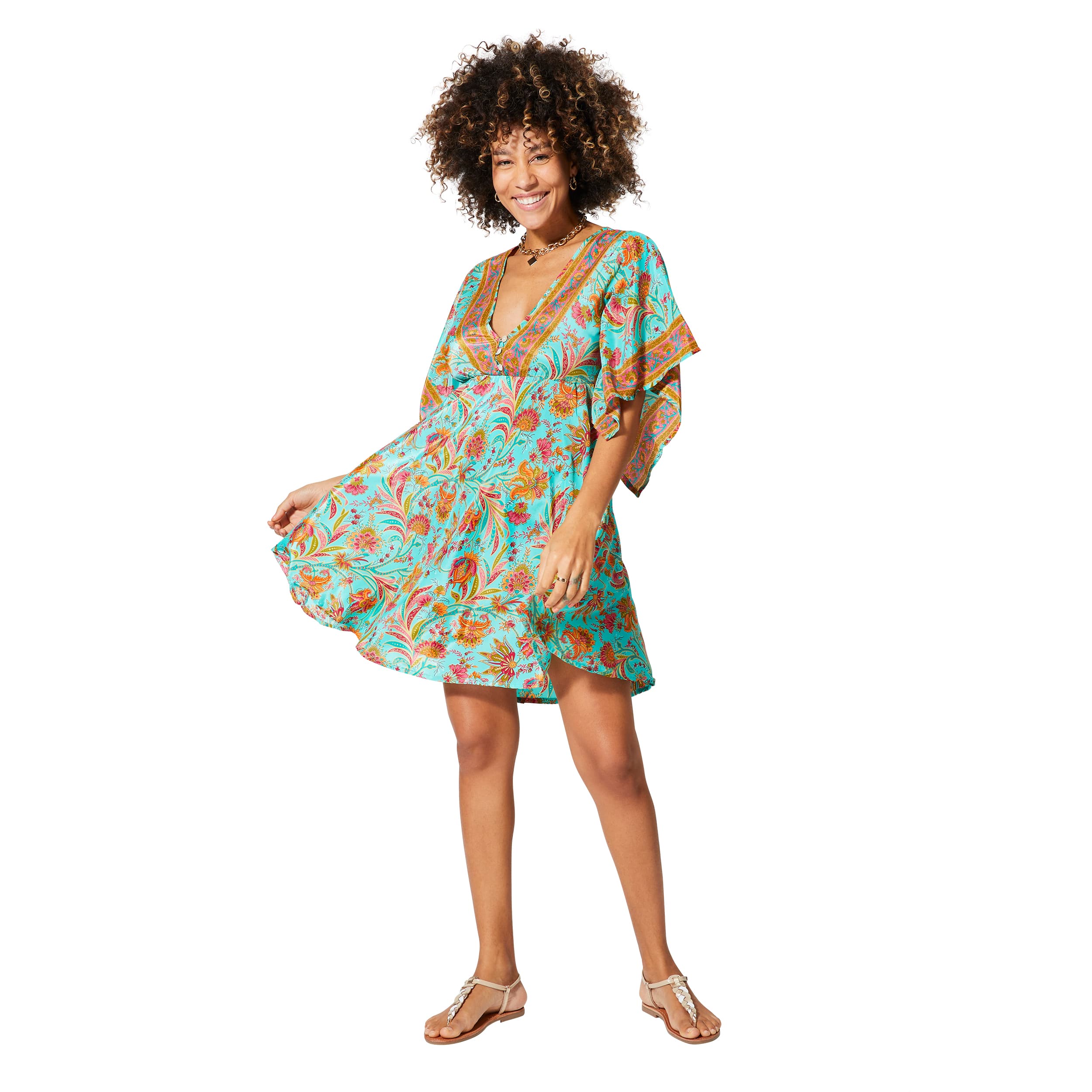 Robe été courte manches courtes Maile - Akoustik Online