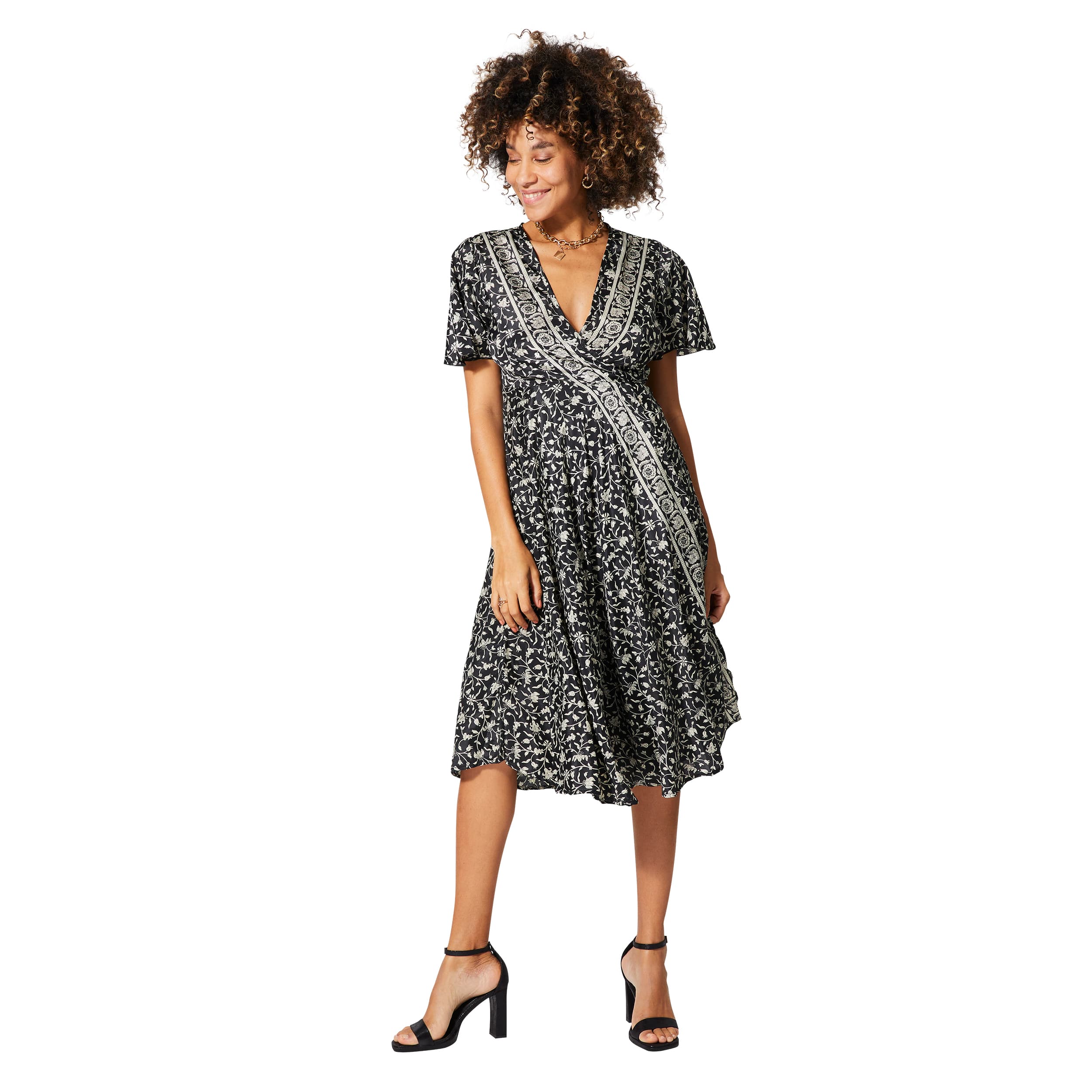 Robe été mi-longue manches courtes Taro - Akoustik Online