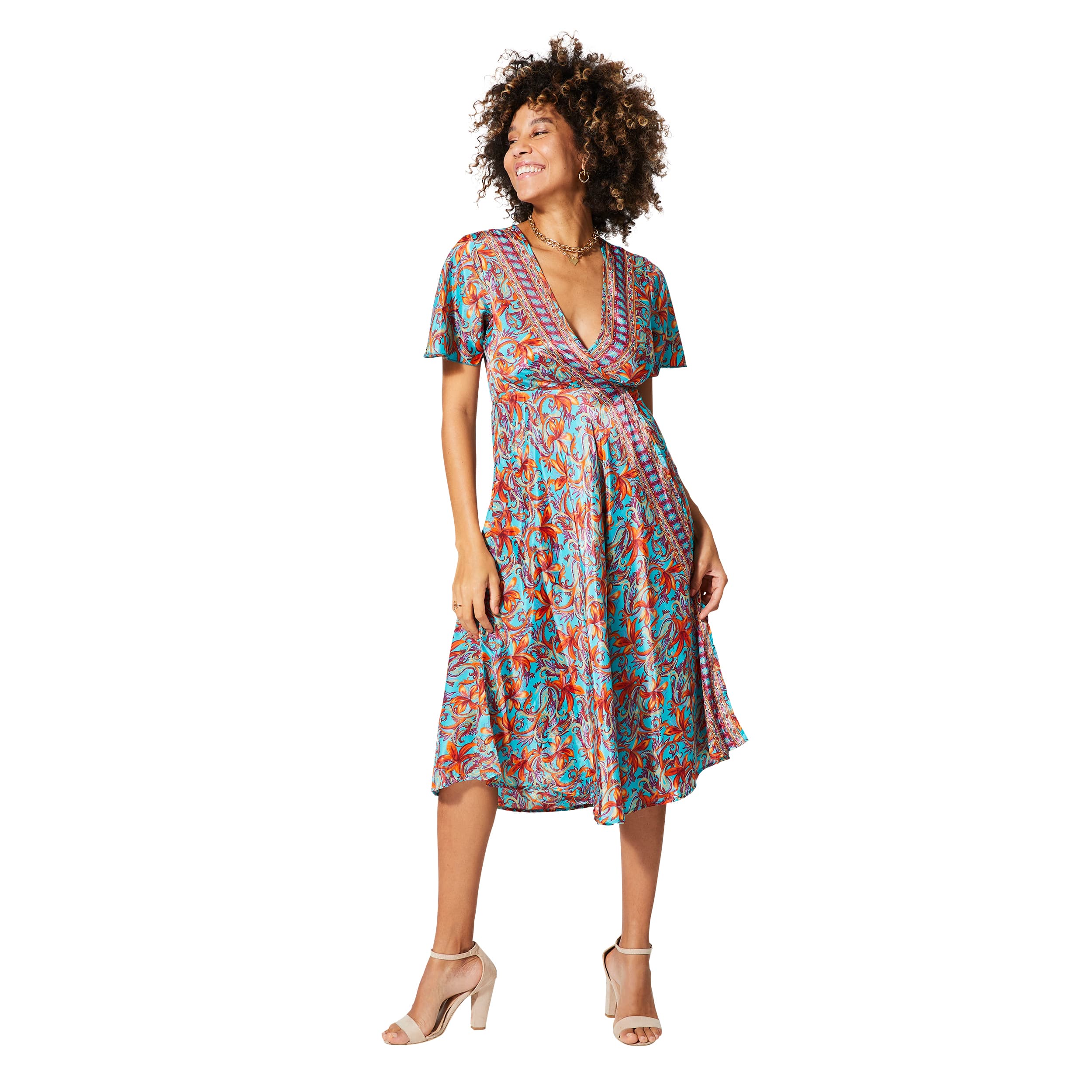 Robe été mi-longue manches courtes Lieber - Akoustik Online