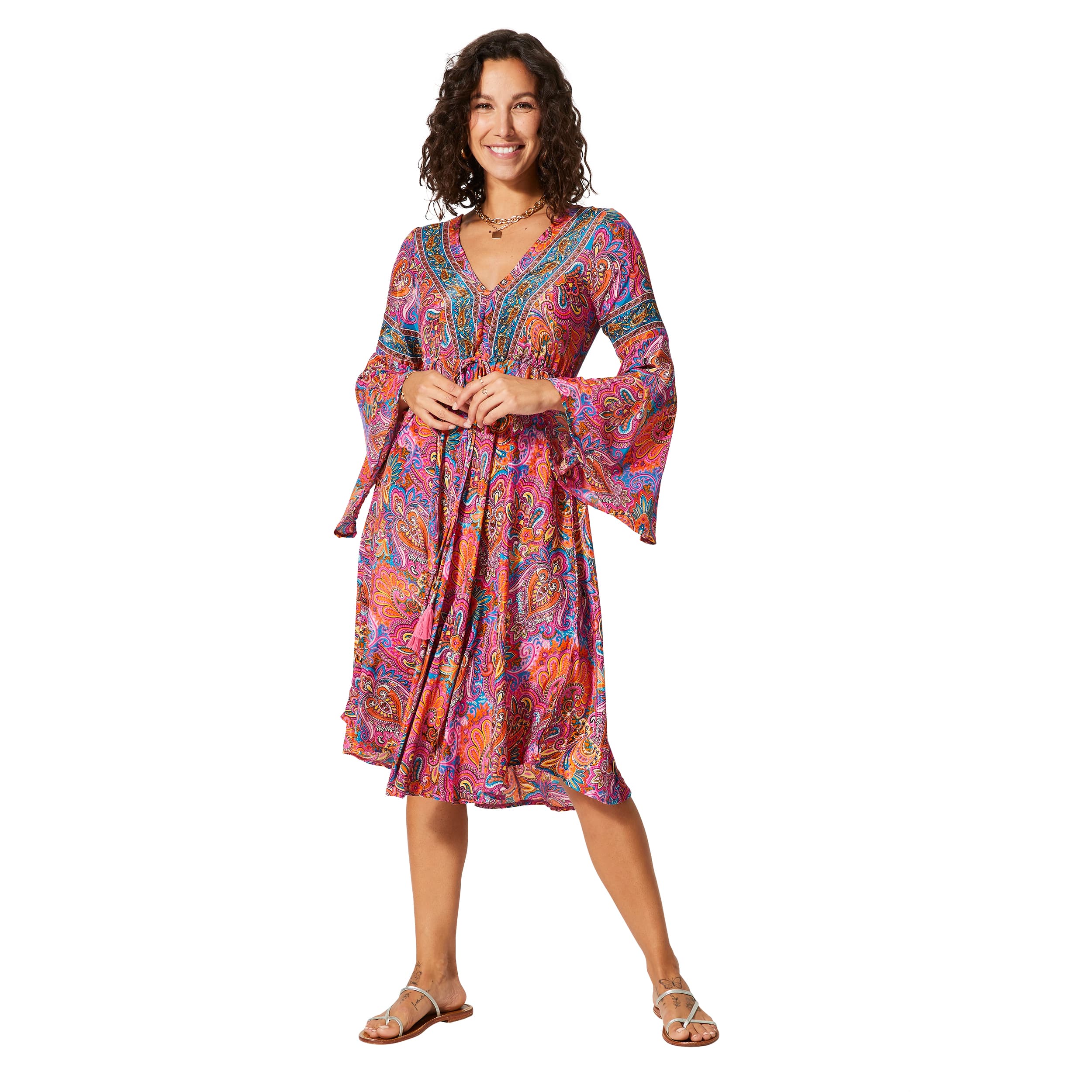 Robe été courte manches 3/4 Thorburn - Akoustik Online