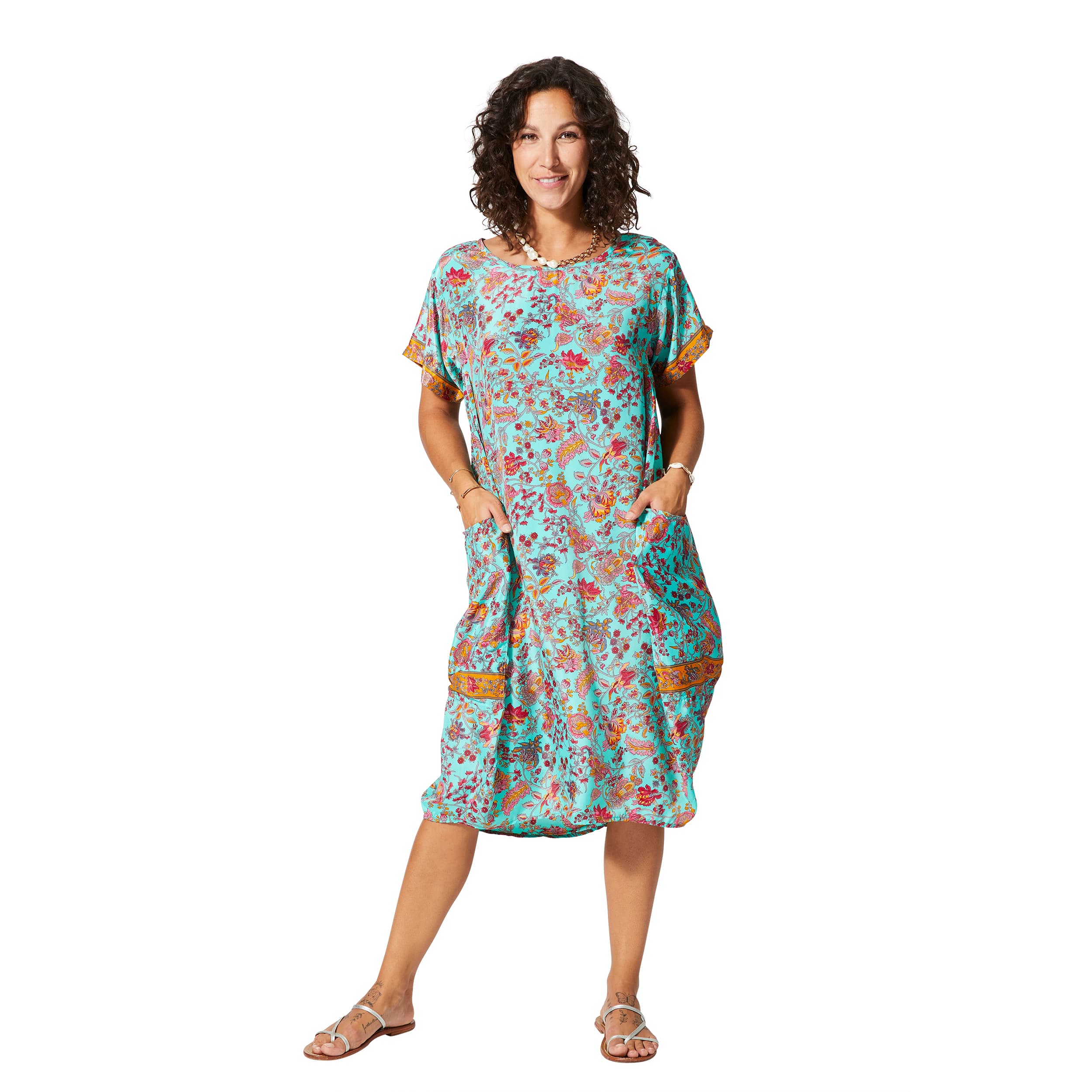 Robe été mi-longue manches courtes Rex - Akoustik Online