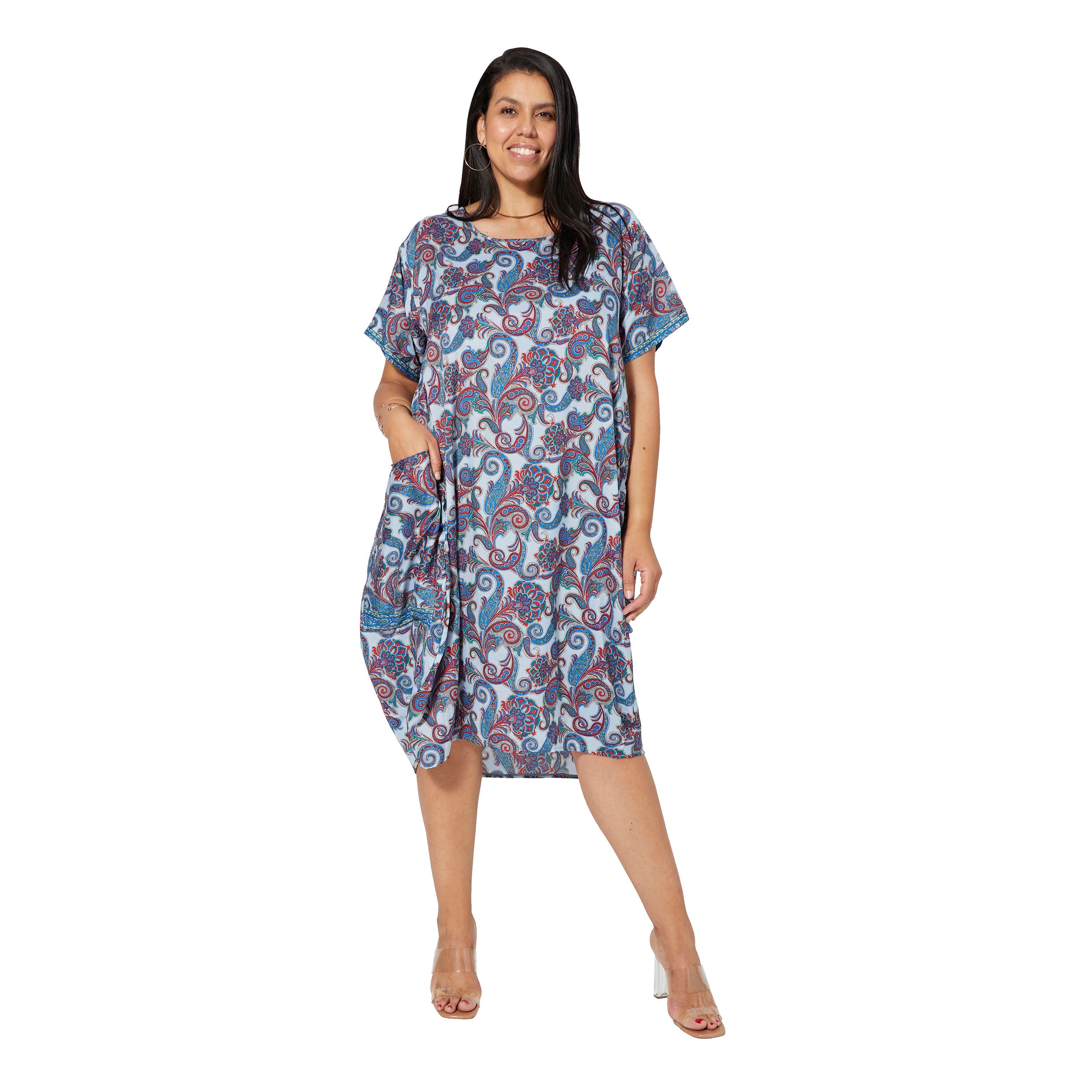 Robe été mi-longue manches courtes Olle - Akoustik Online
