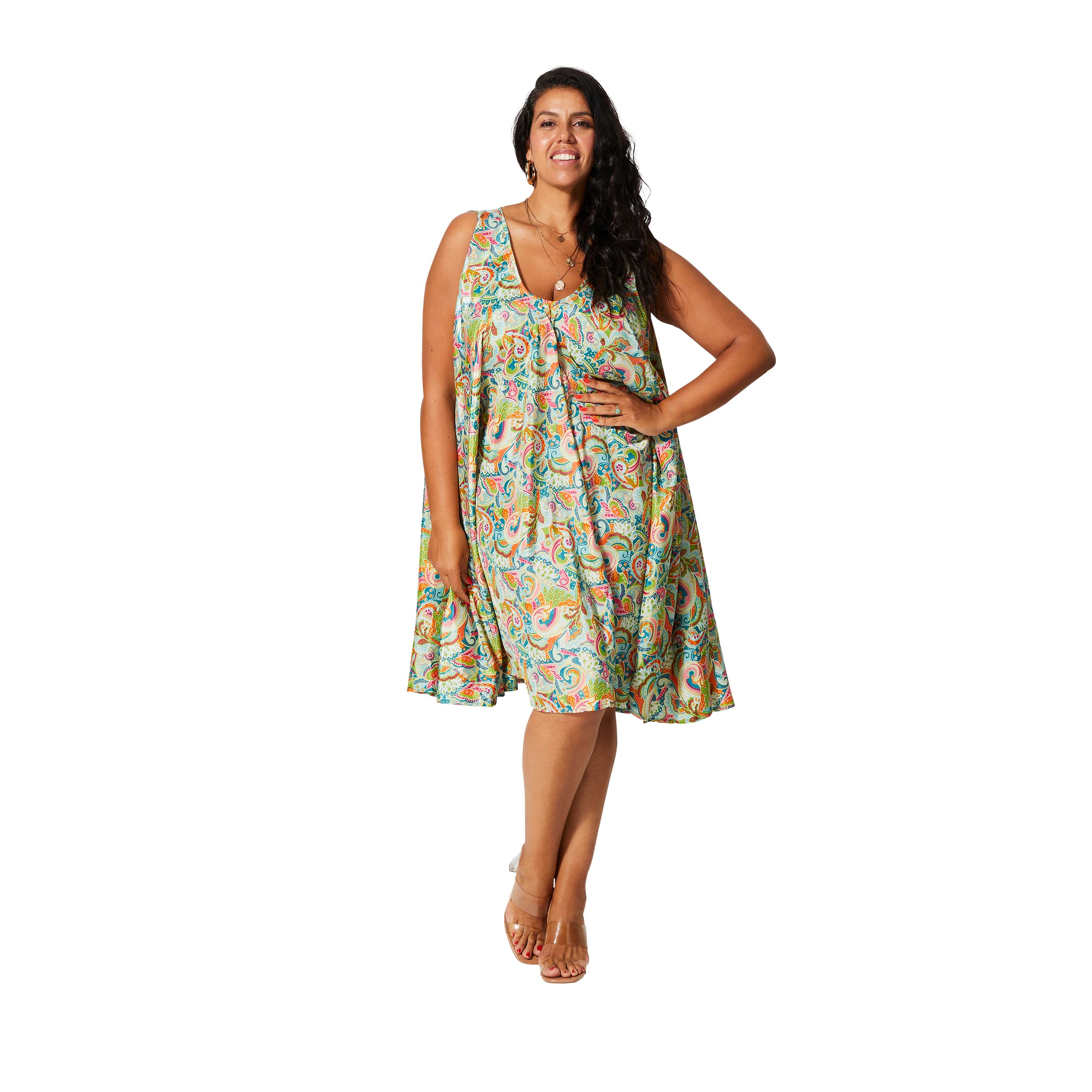 Robe été courte sans manches Percival - Akoustik Online