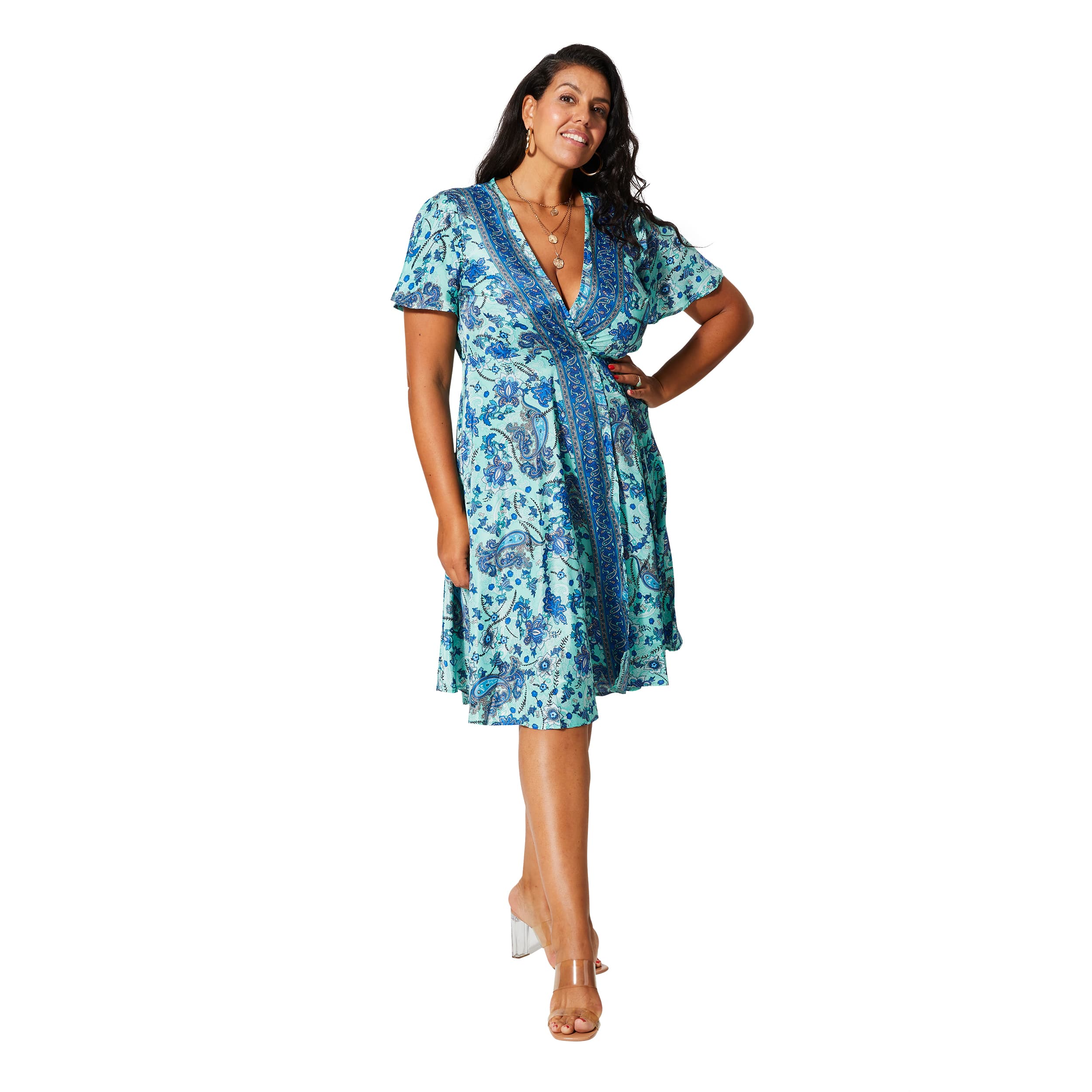 Robe été courte manches courtes Joanne - Akoustik Online