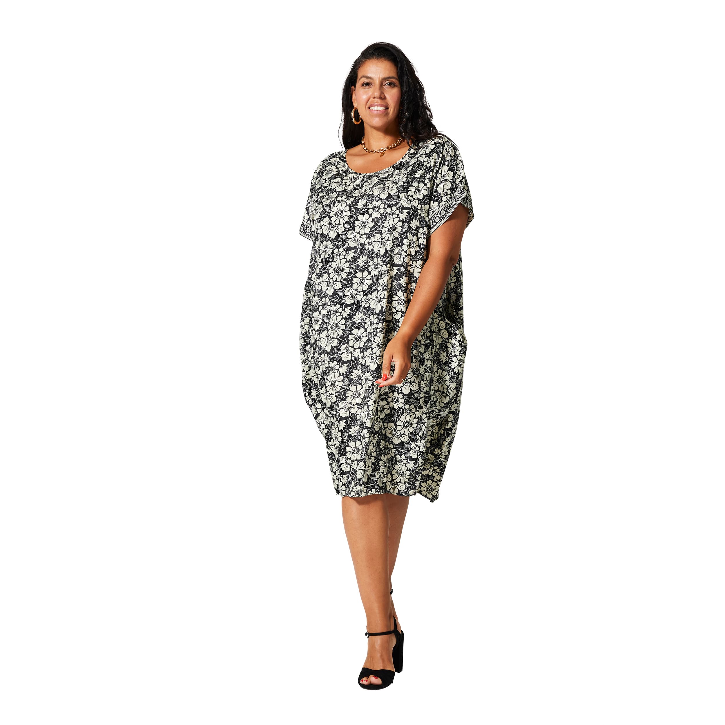 Robe été mi-longue manches courtes Chania - Akoustik Online