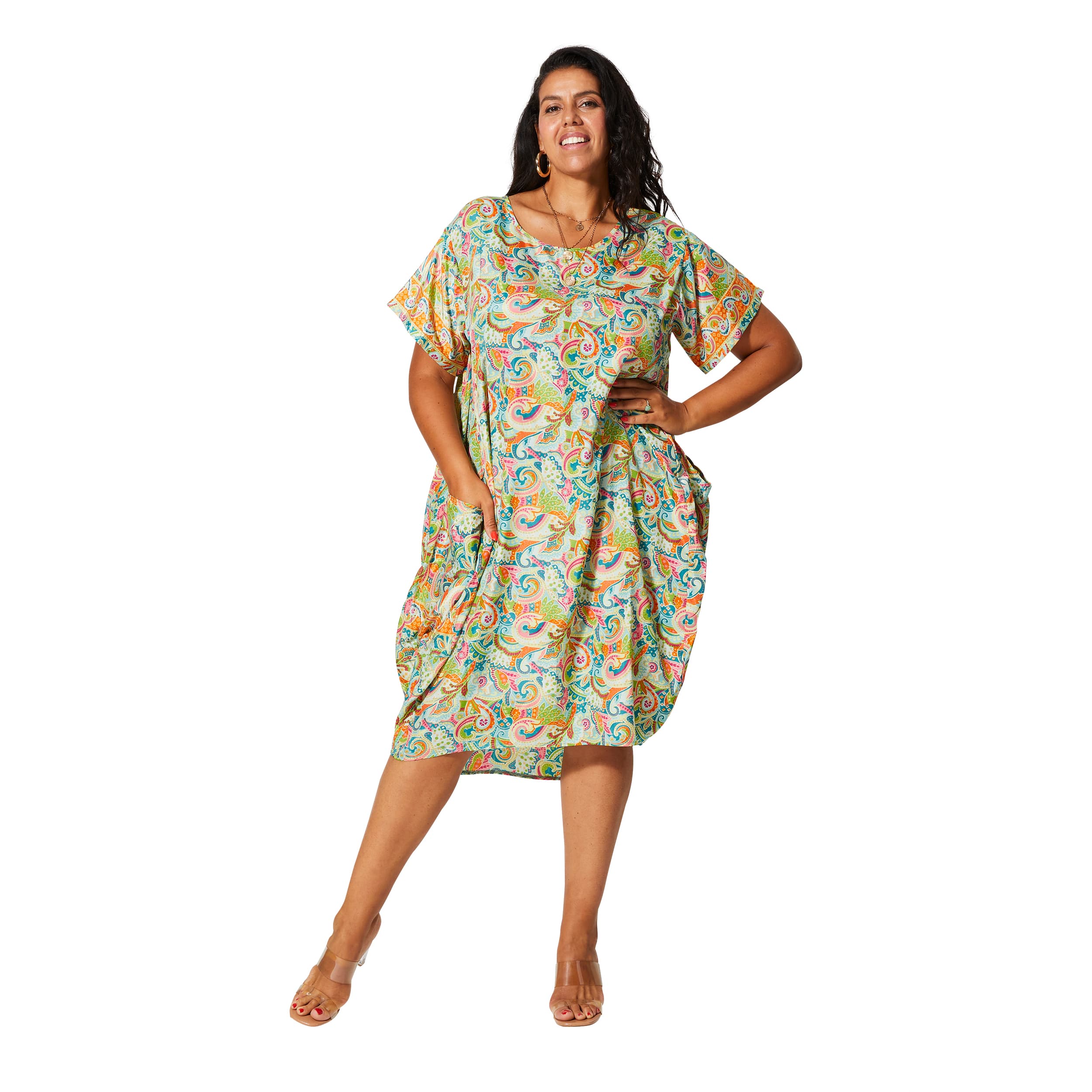 Robe été mi-longue manches courtes Donato - Akoustik Online