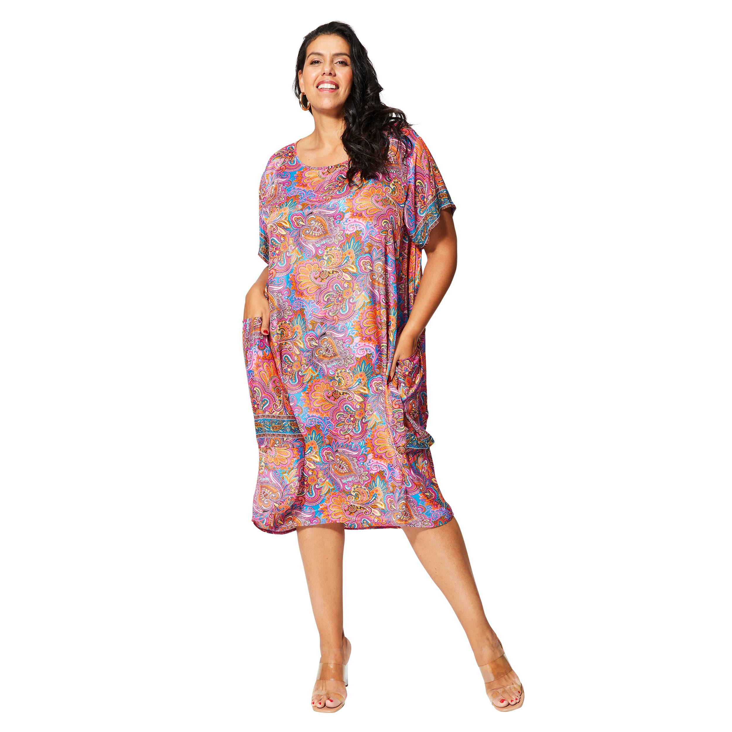 Robe été mi-longue Aleksanteri - 100% polyester - Akoustik Online