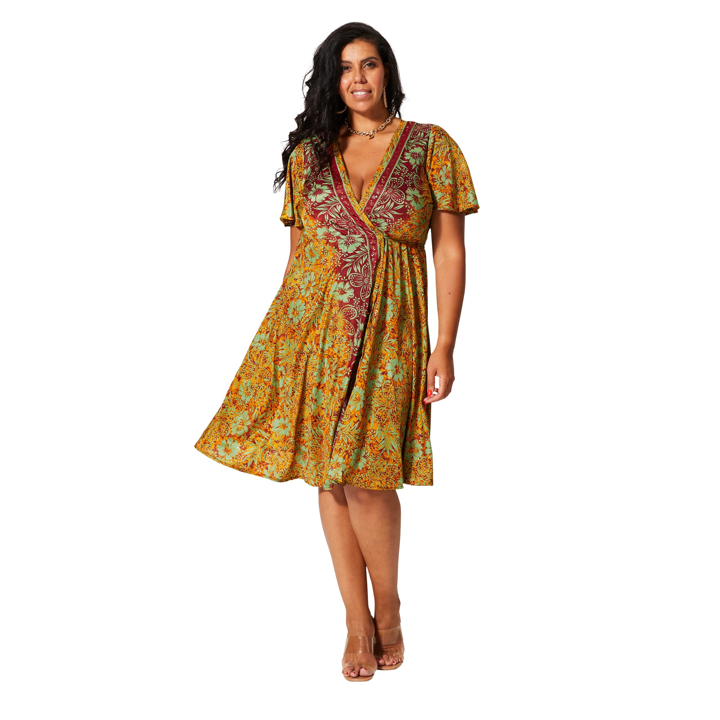 Robe été courte manches courtes Shakti - Akoustik Online