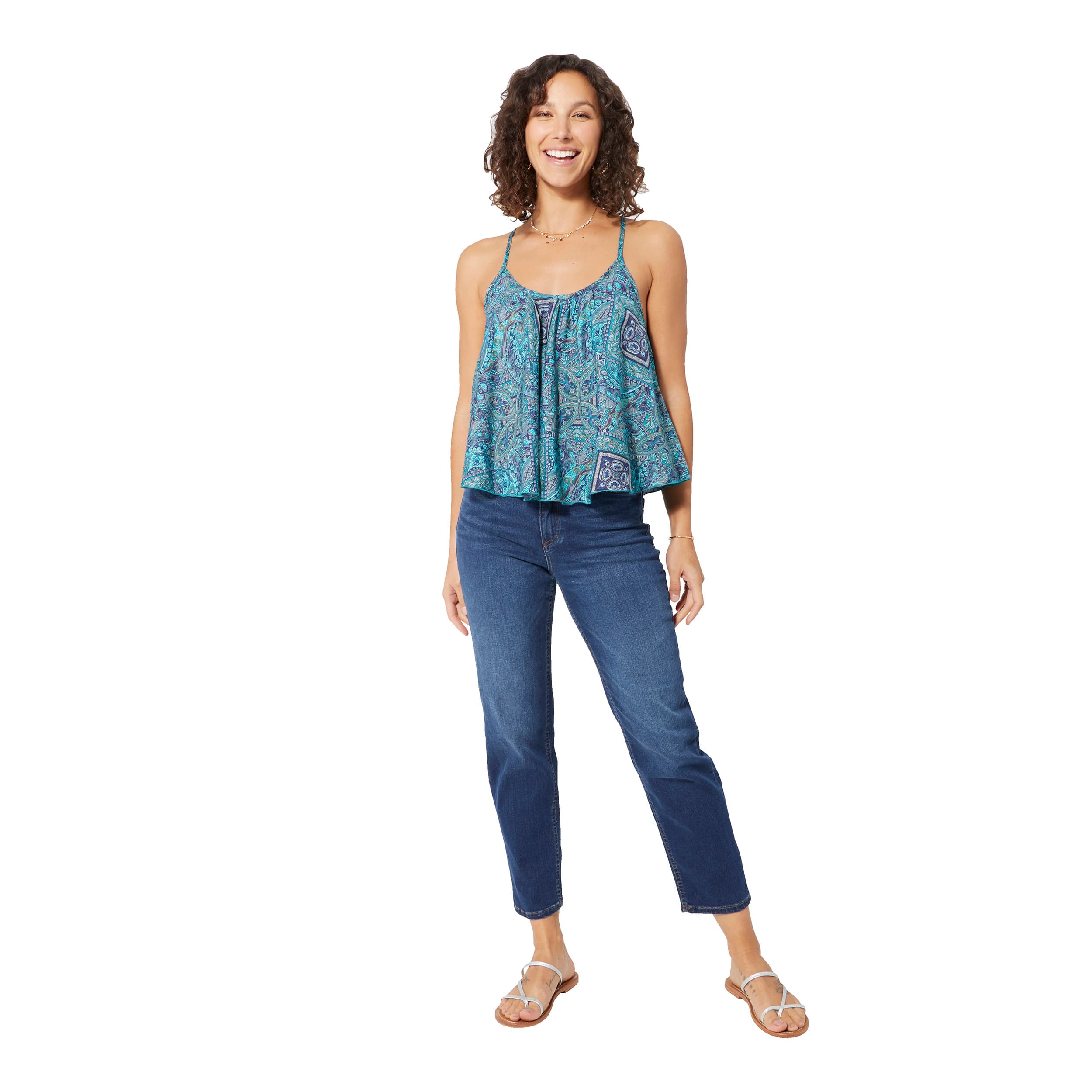Top été court sans manches Lone - 100% polyester - Akoustik Online