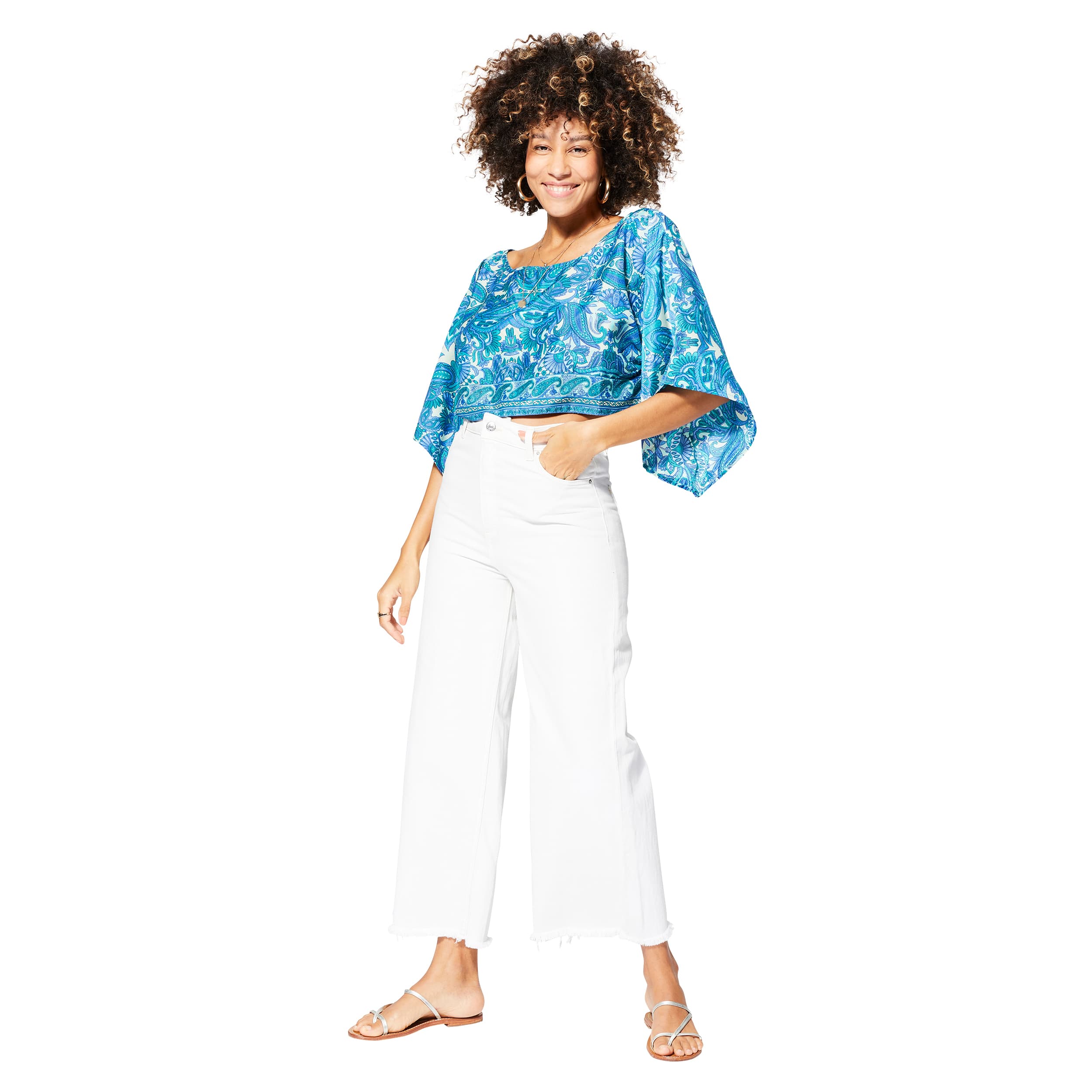 Top été court manches 3/4 Jirí - 100% polyester - Akoustik Online