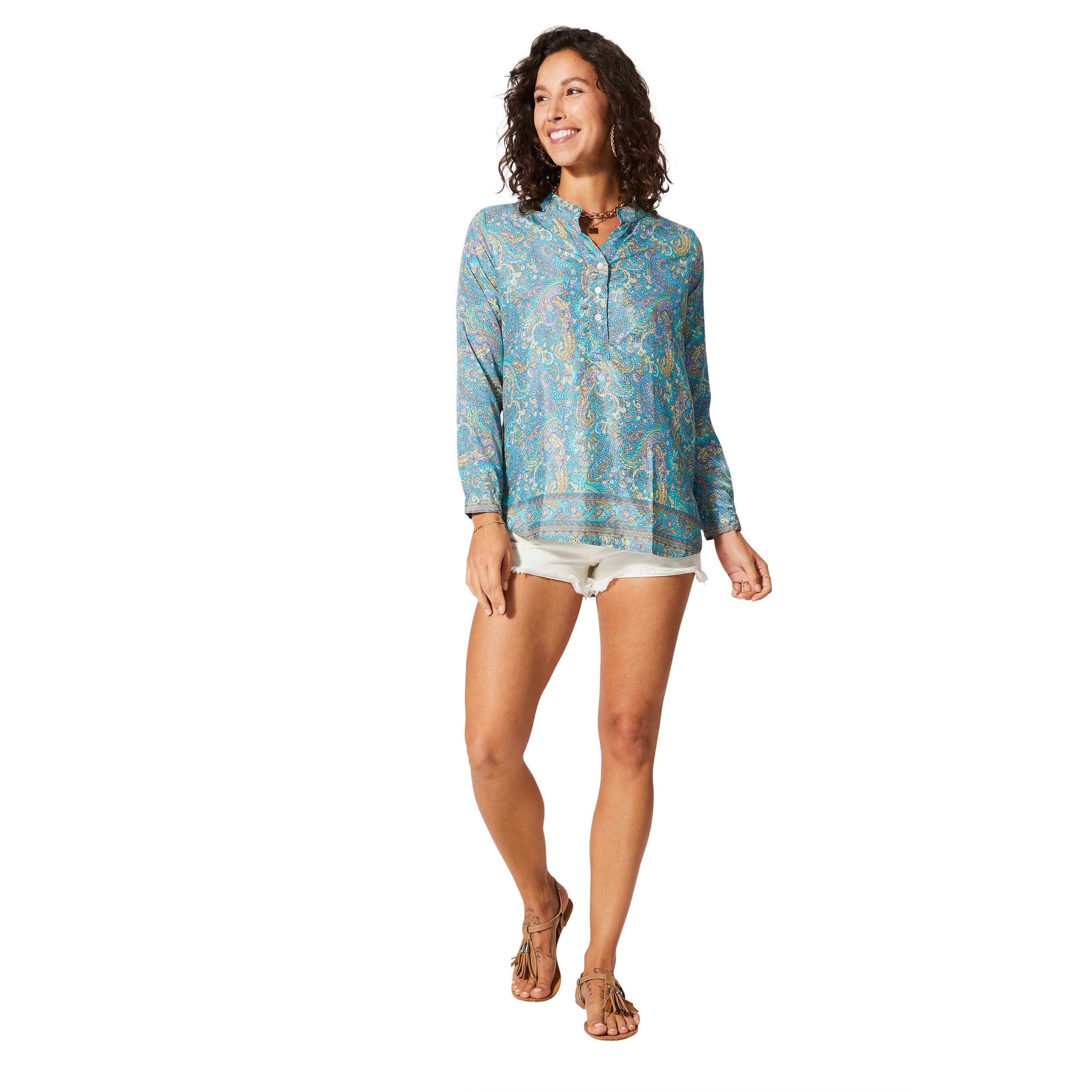 Top été long manches longues Jernej - 100% polyester - Akoustik Online