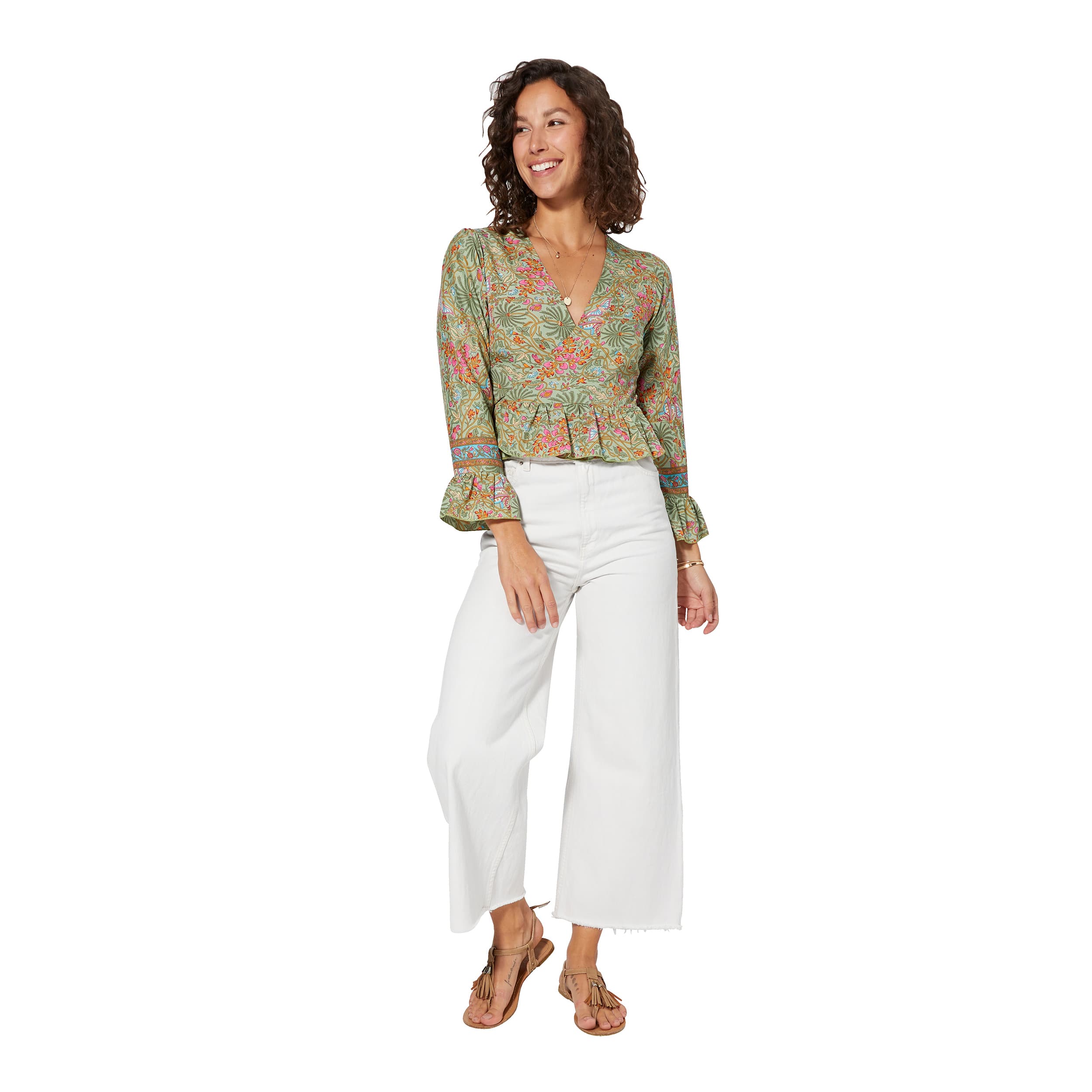 Top été court manches longues Ödön - 100% polyester - Akoustik Online