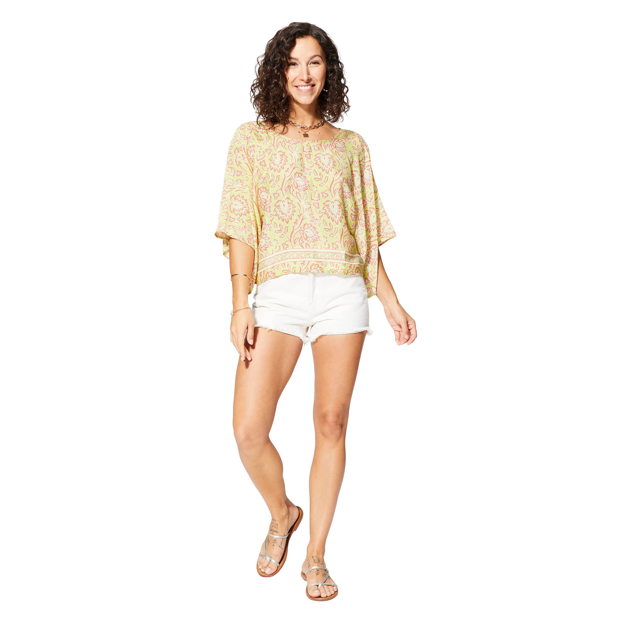 Top été court manches 3/4 Ercwlff - 100% polyester - Akoustik Online