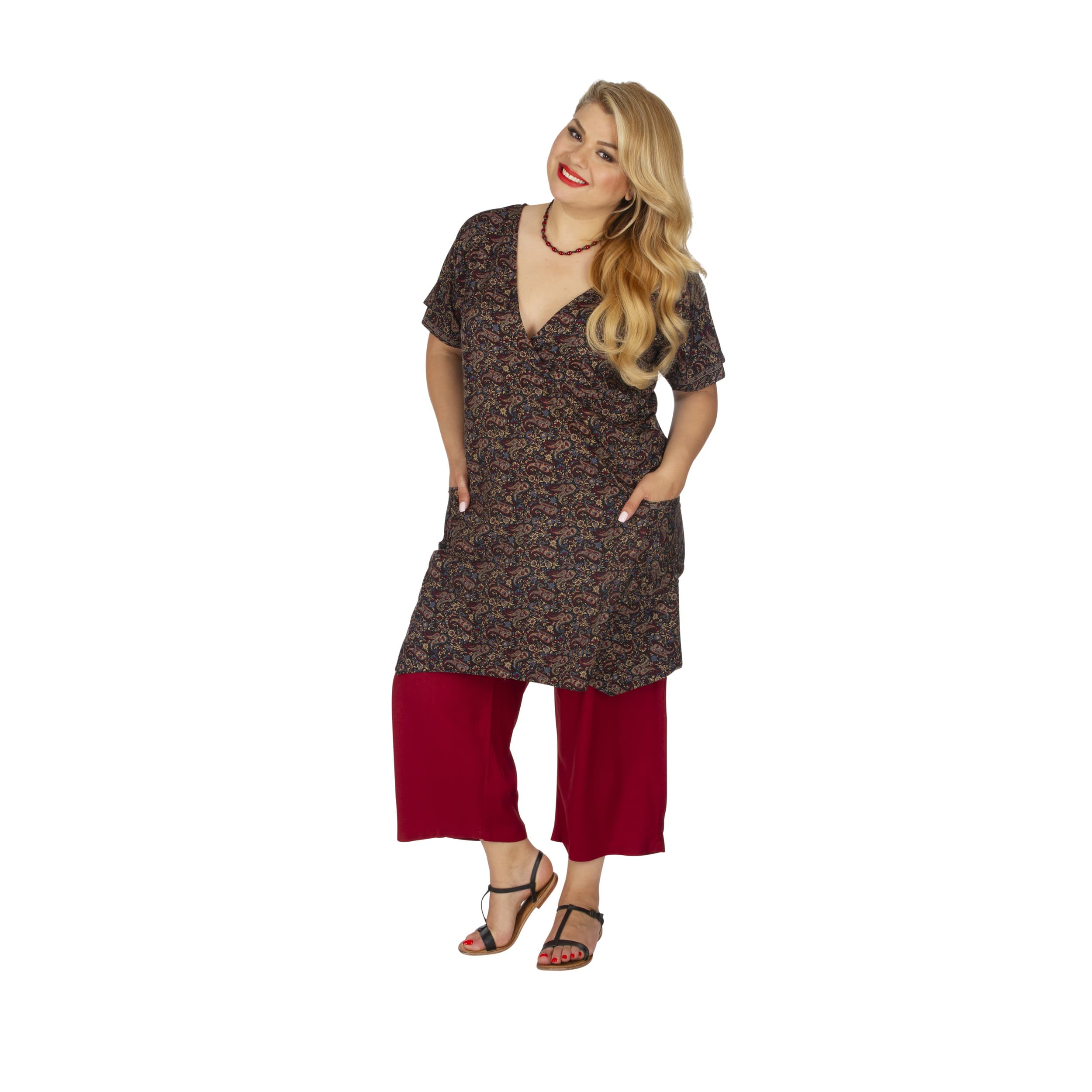 Tunique été Fathou - 100% polyester - multicolore - Akoustik Online