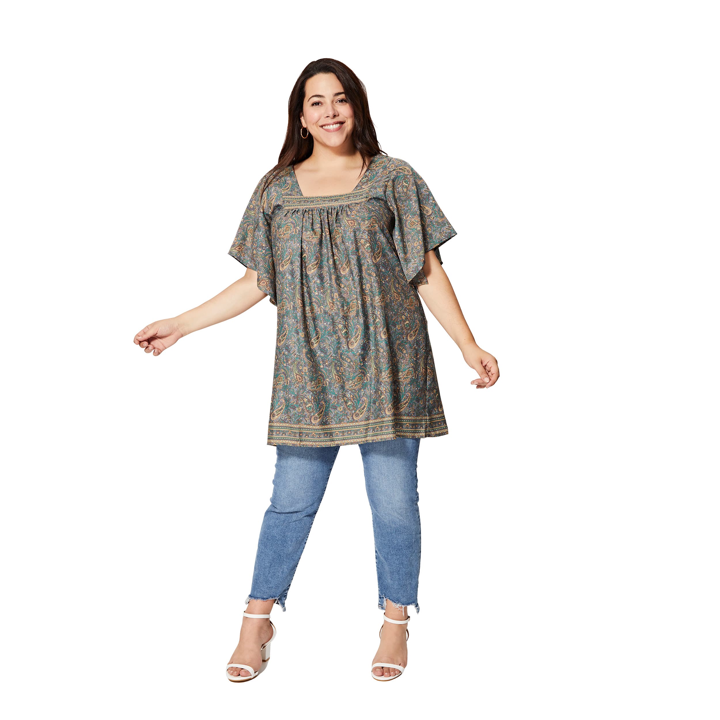 Tunique été Jody - 100% polyester - Petit Prix ! - Akoustik Online