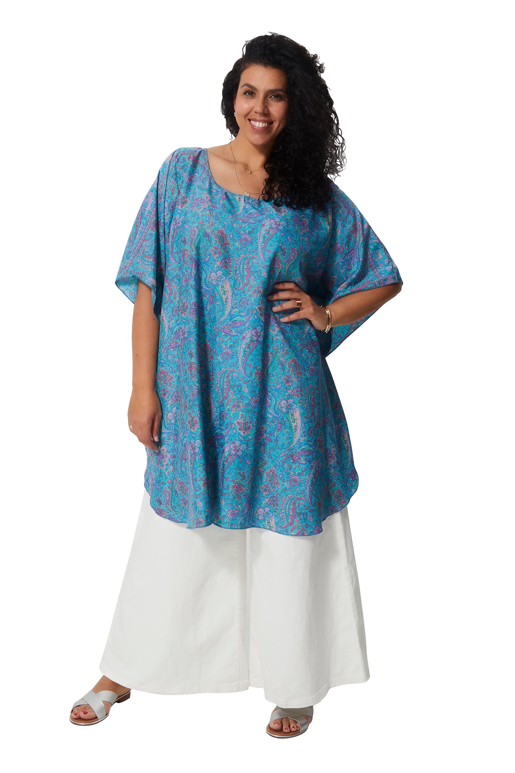 Tunique été Adolphe - 100% polyester - Petit Prix ! - Akoustik Online