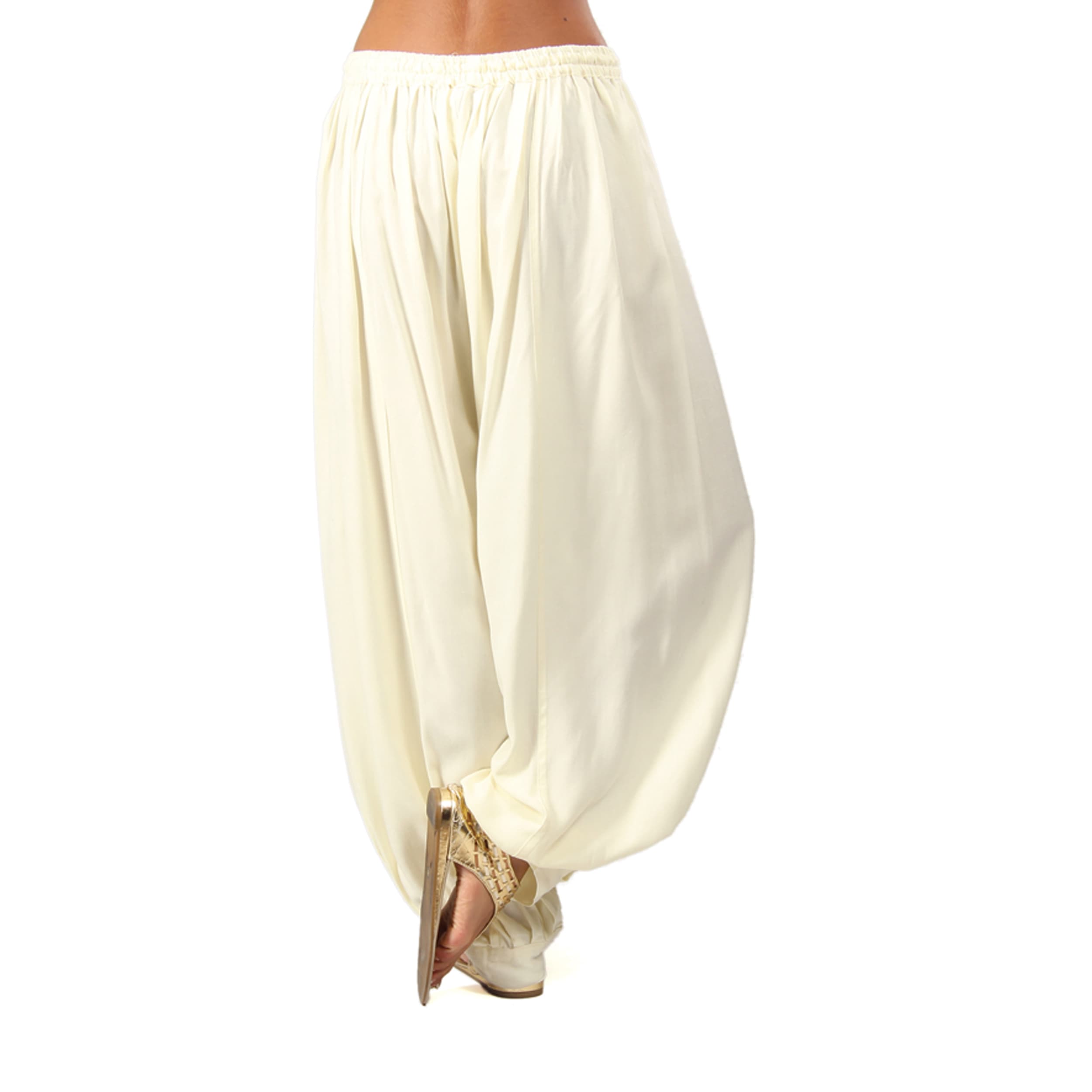 Pantalon été long Vespasian - 100% rayonne - creme - Akoustik Online