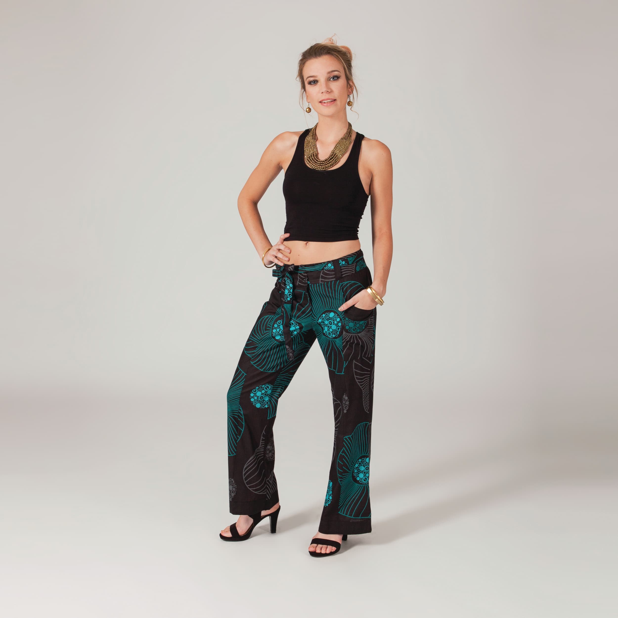 Pantalon été Anny - 100% coton - Petit Prix ! - Akoustik Online