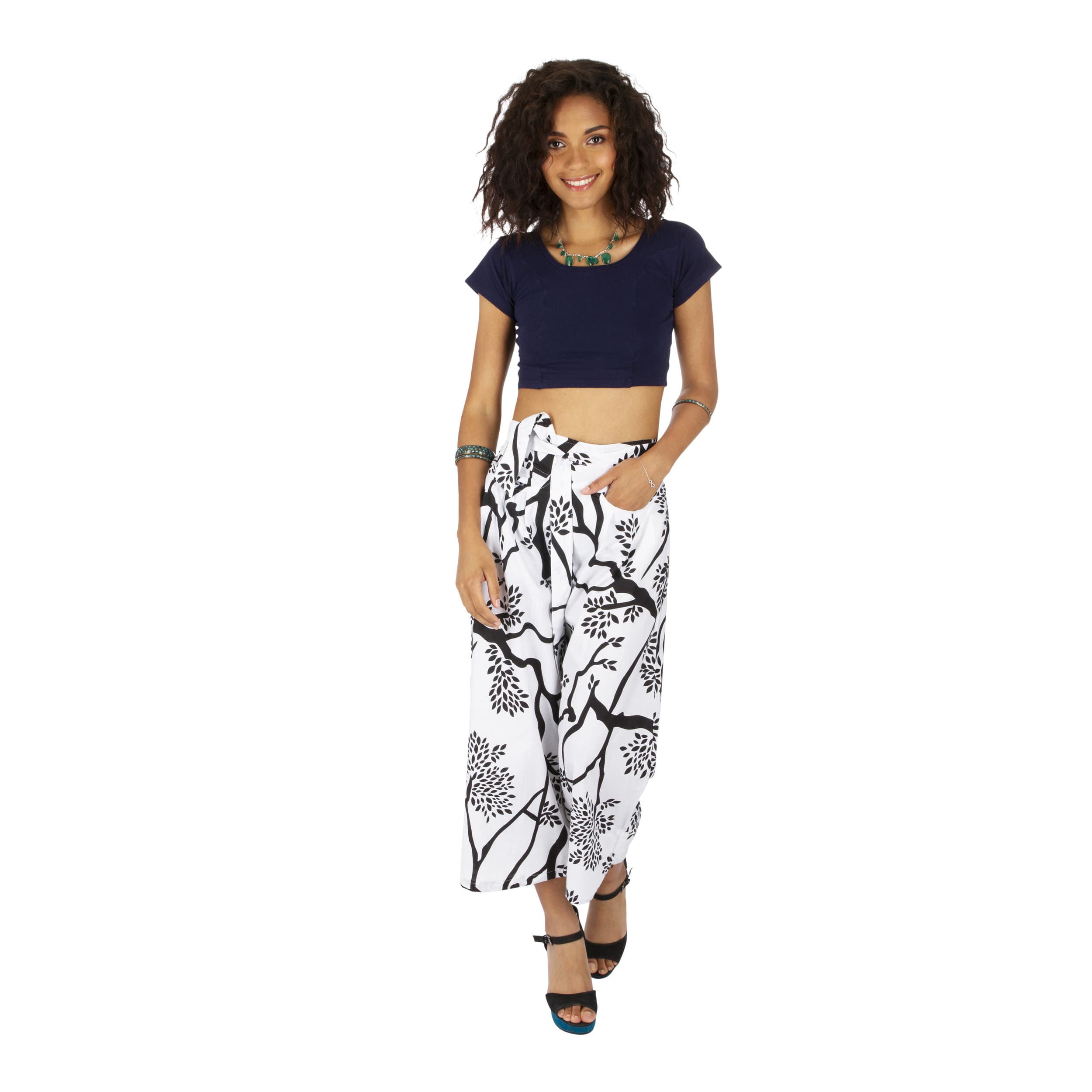 Pantalon été mi-long Naymour - 100% coton - Akoustik Online