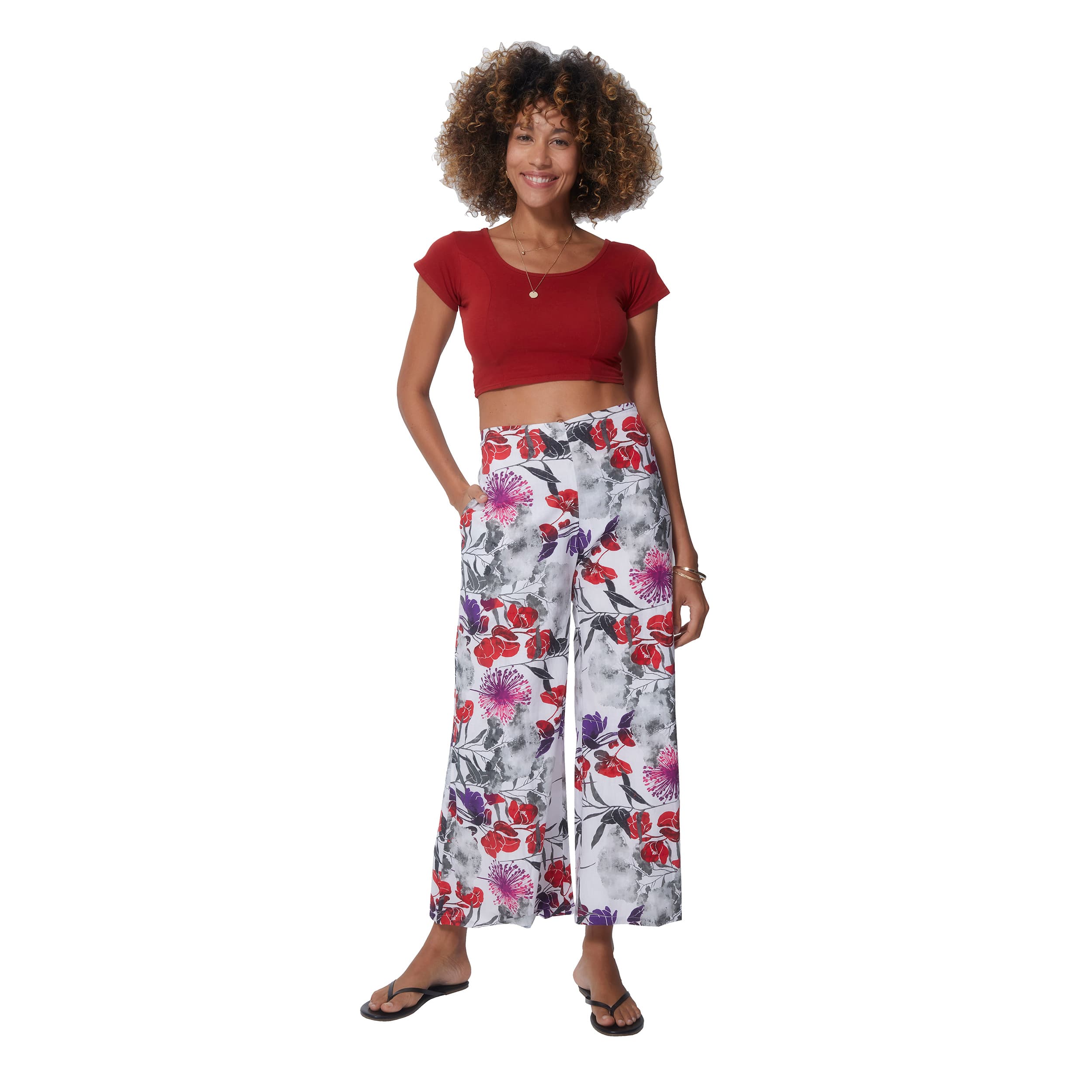 Pantalon été long Lari - 100% coton - Petit Prix ! - Akoustik Online