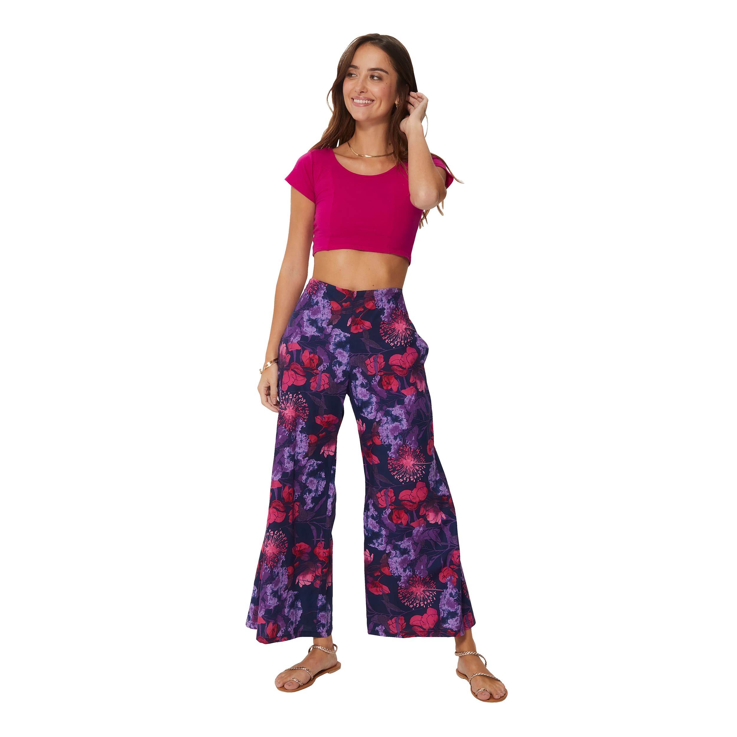 Pantalon été long Klaudia - 100% coton - Akoustik Online