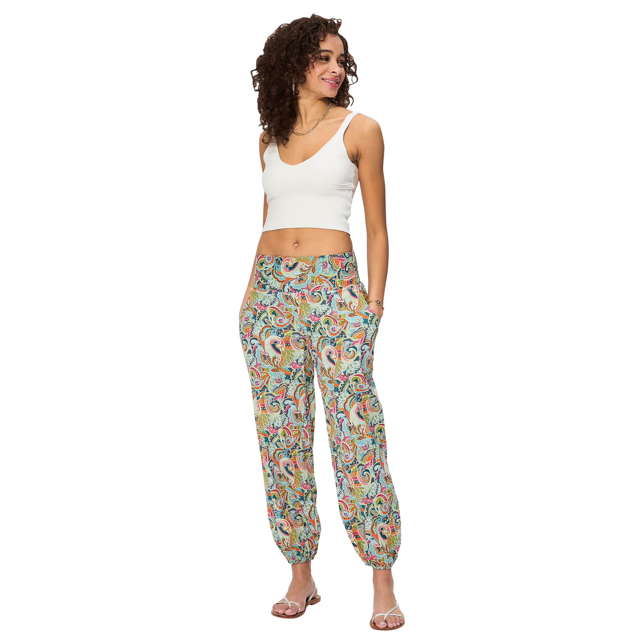 Pantalon été long Maris - 100% coton - Akoustik Online