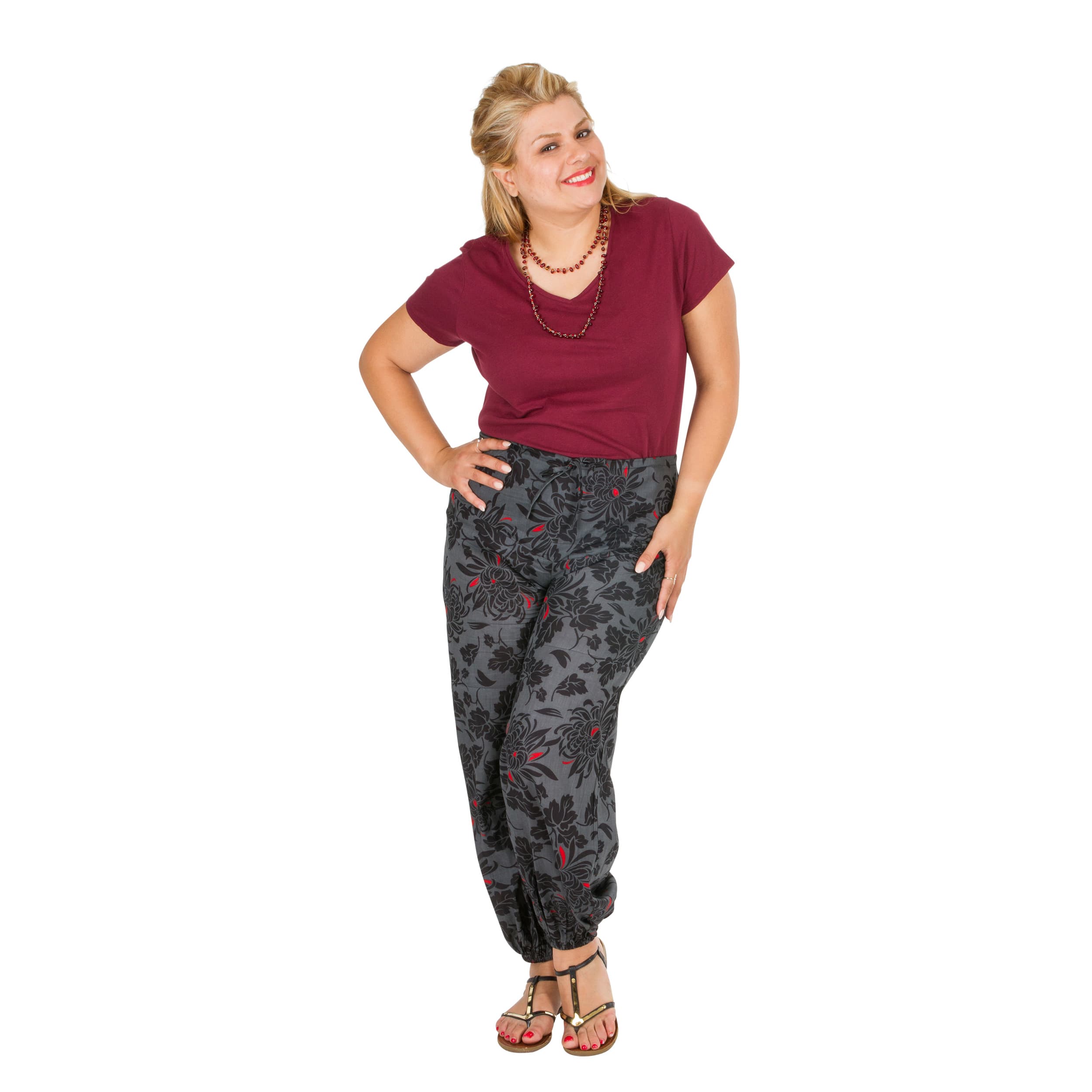 Pantalon été Narcissus - 100% voile de coton - Akoustik Online