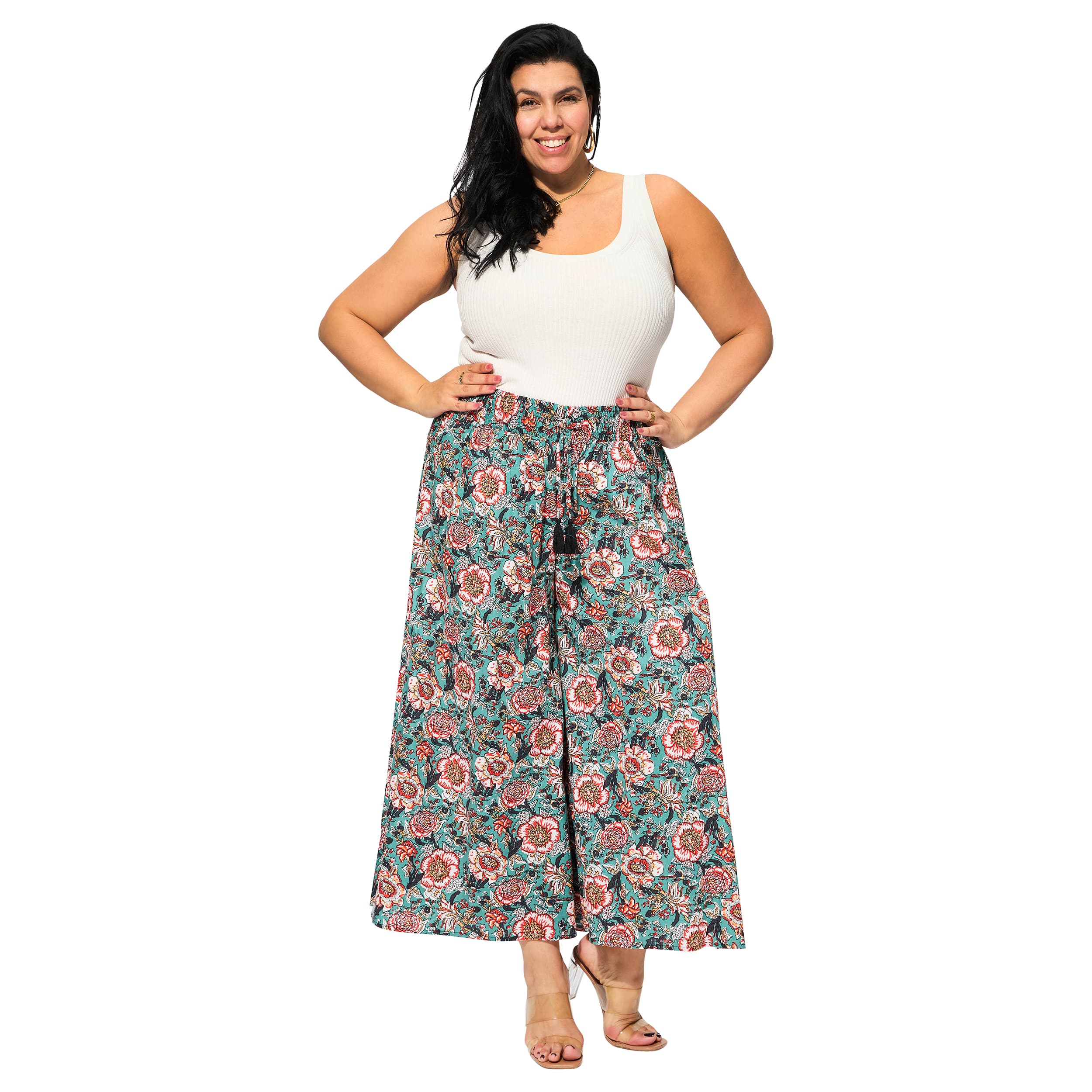 Pantalon été long Clíona - 100% coton - Akoustik Online
