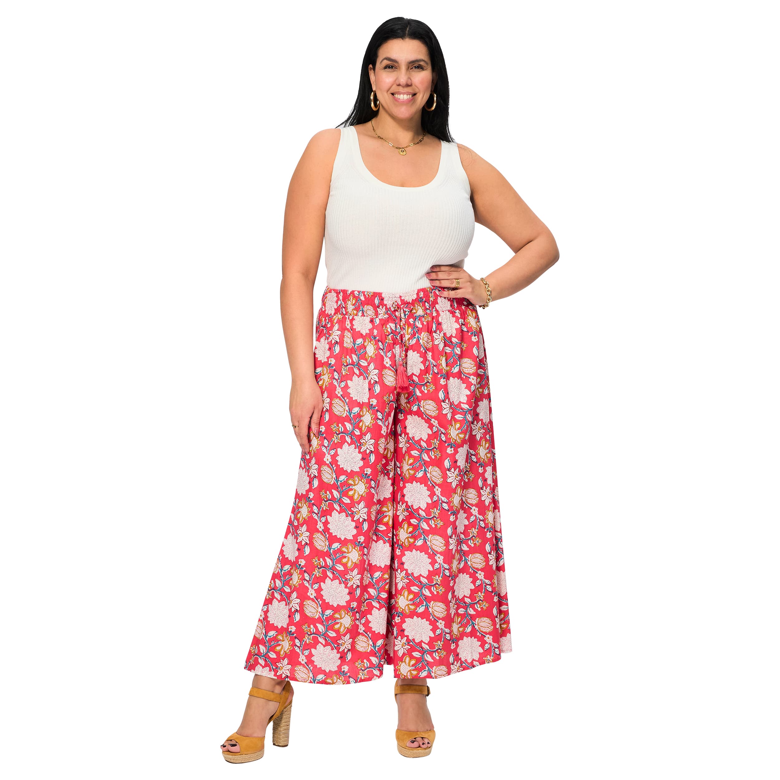 Pantalon été long Teresa - 100% coton - Akoustik Online