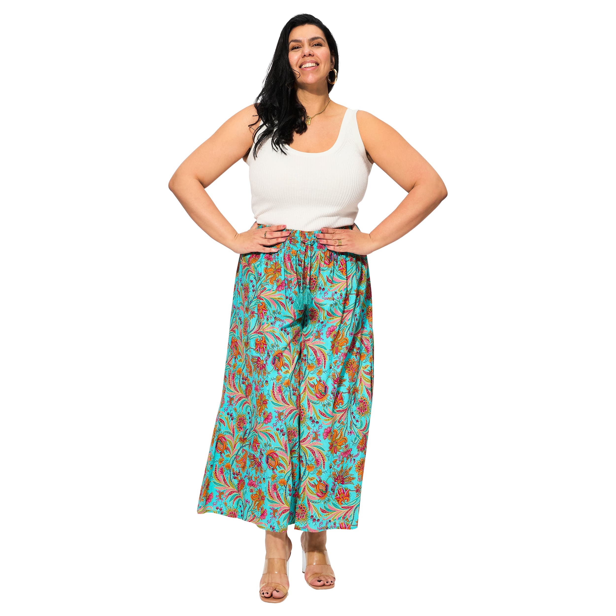 Pantalon été long Xara - 100% coton - Akoustik Online