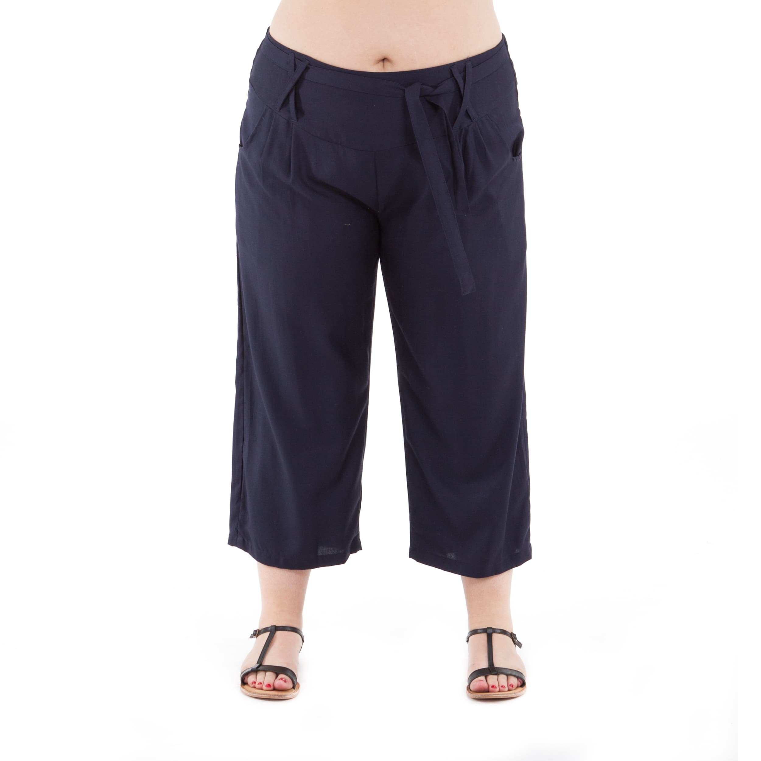 Pantalon été mi-long Josue - 100% rayonne - Akoustik Online