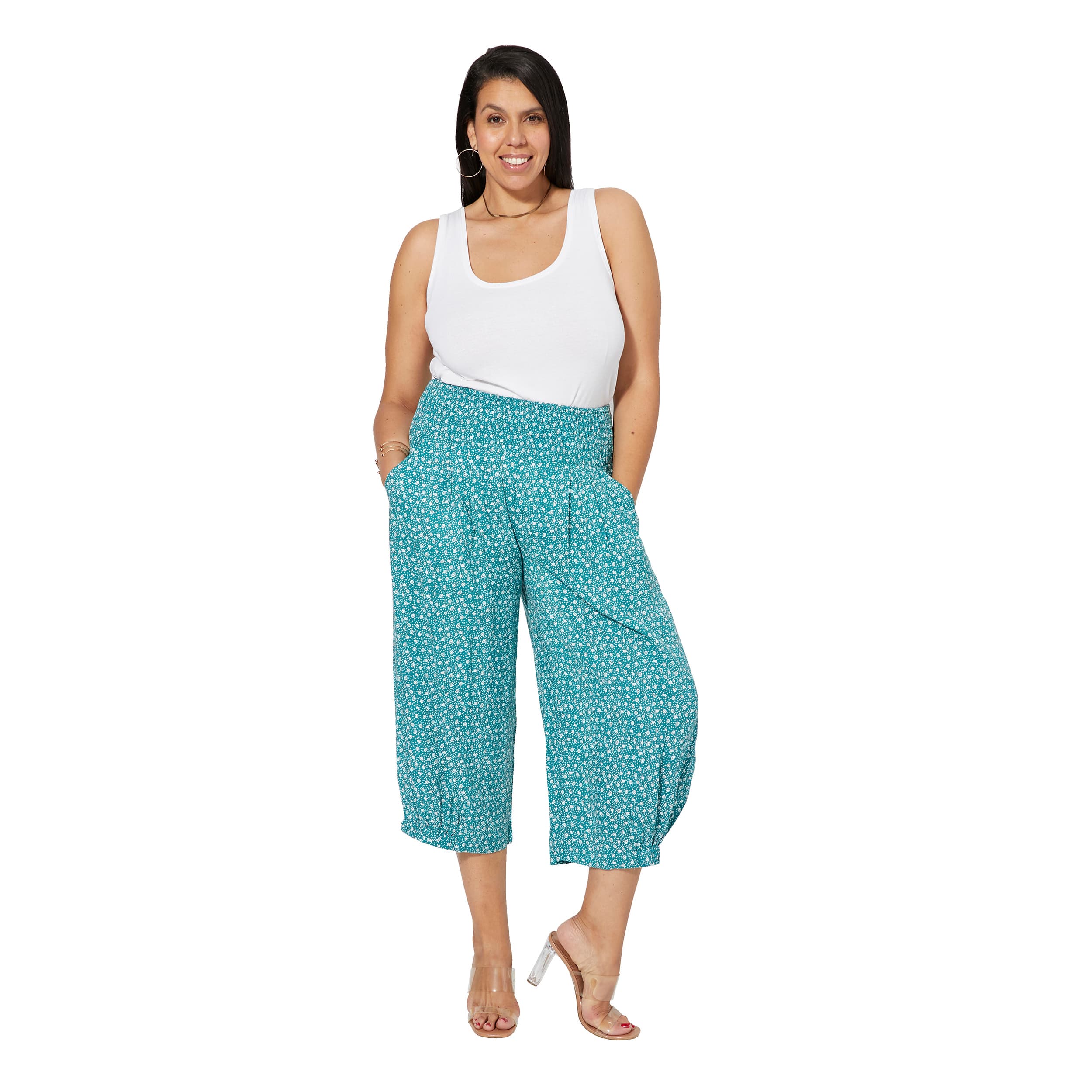 Pantalon été mi-long Fuligule - 100% viscose - Akoustik Online