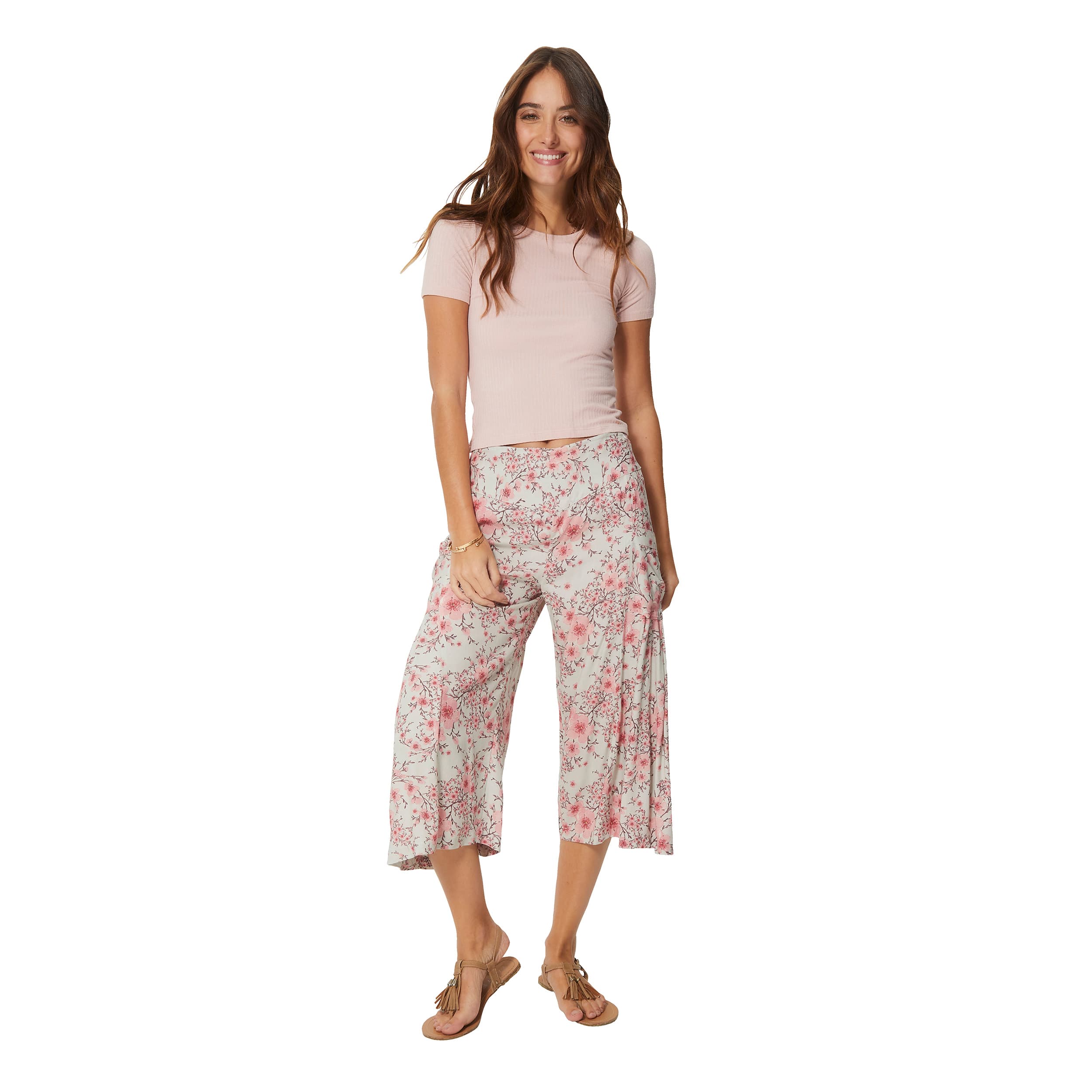 Pantalon été mi-long Collyn - 100% viscose - Akoustik Online