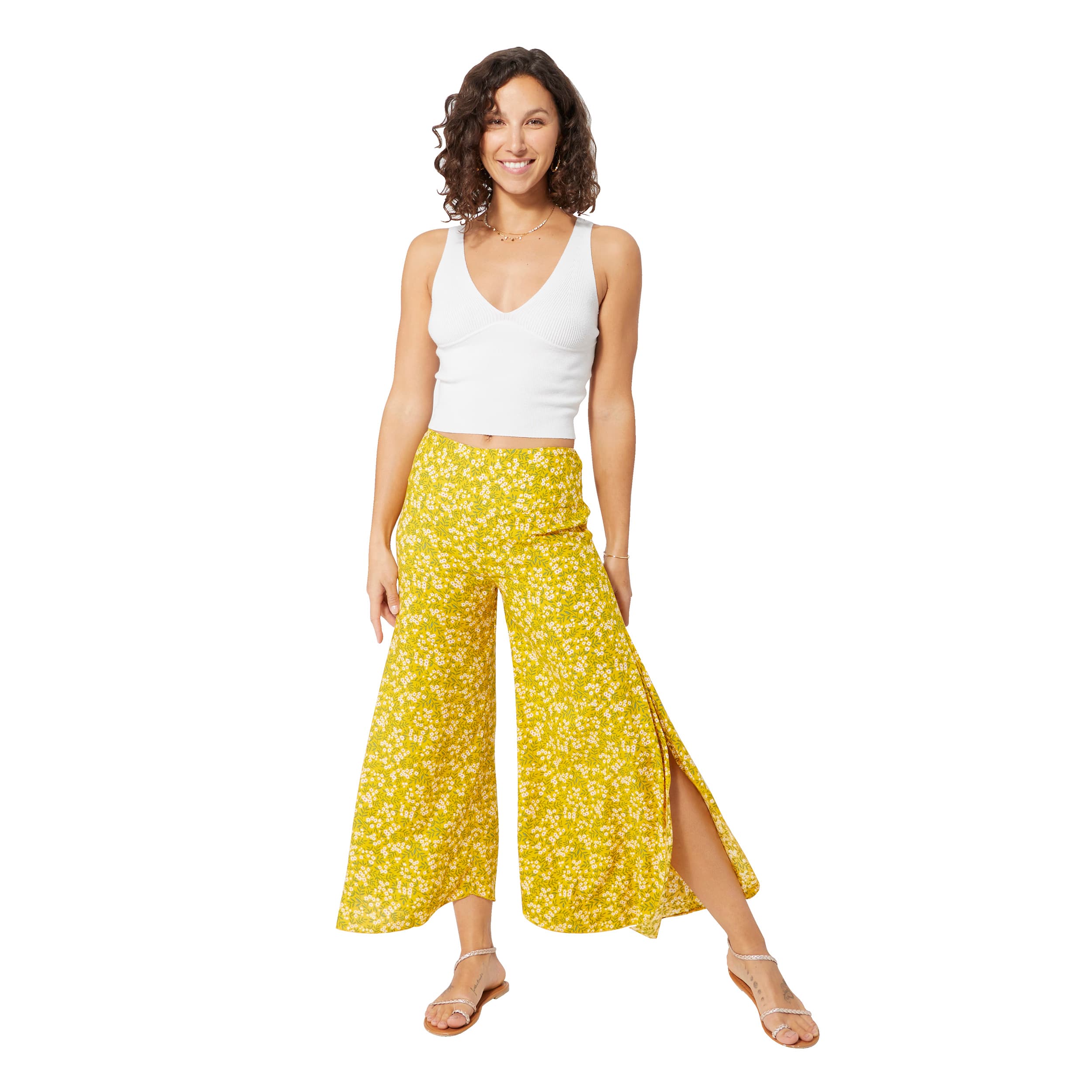 Pantalon été long Miguela - 100% viscose - Akoustik Online