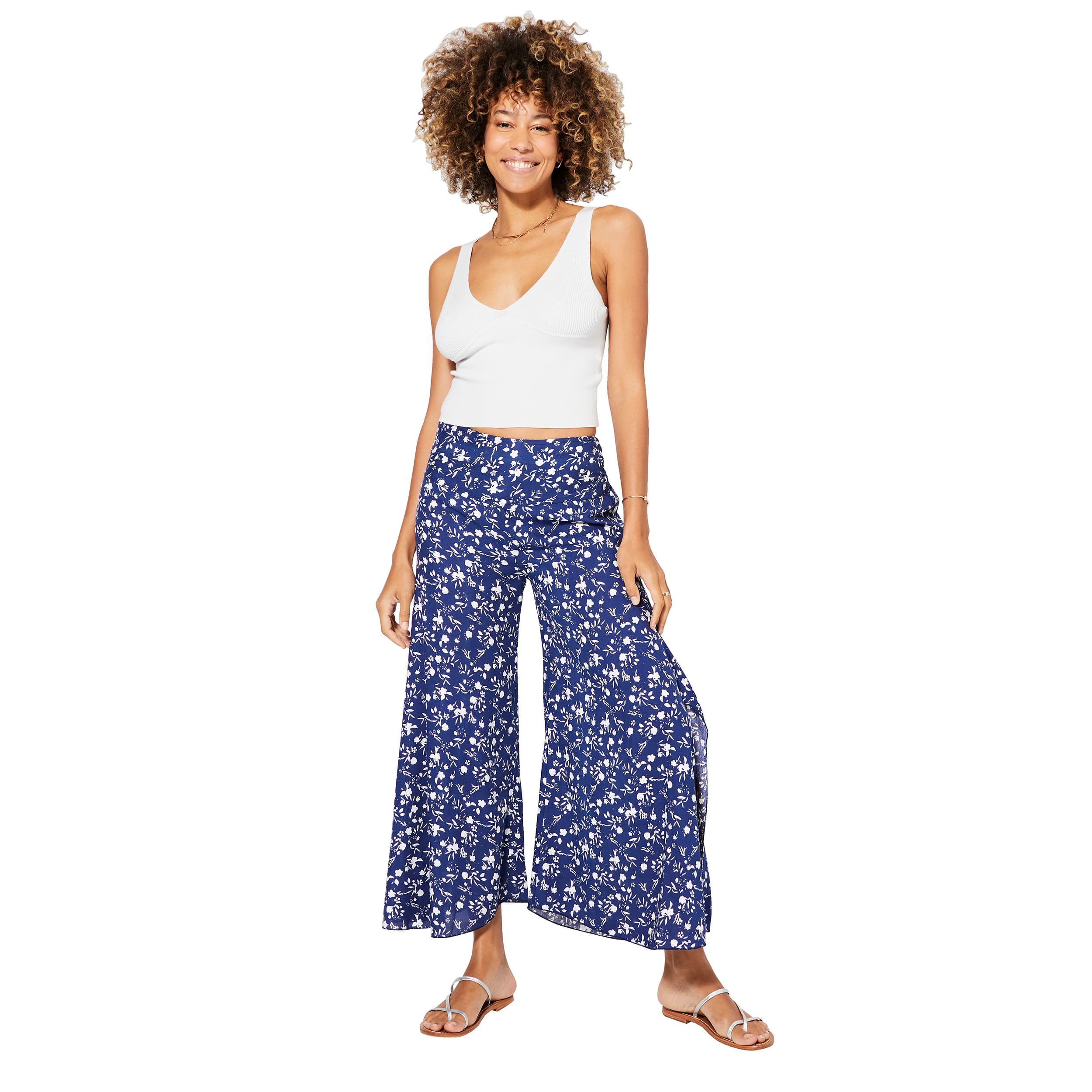 Pantalon été long Britney - 100% viscose - Akoustik Online
