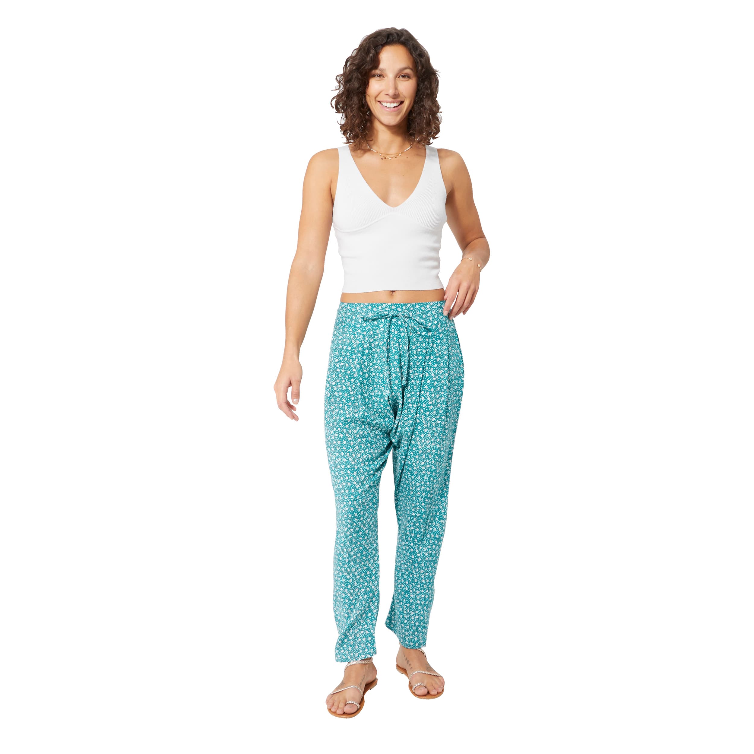 Pantalon été long Constant - 100% viscose - Akoustik Online