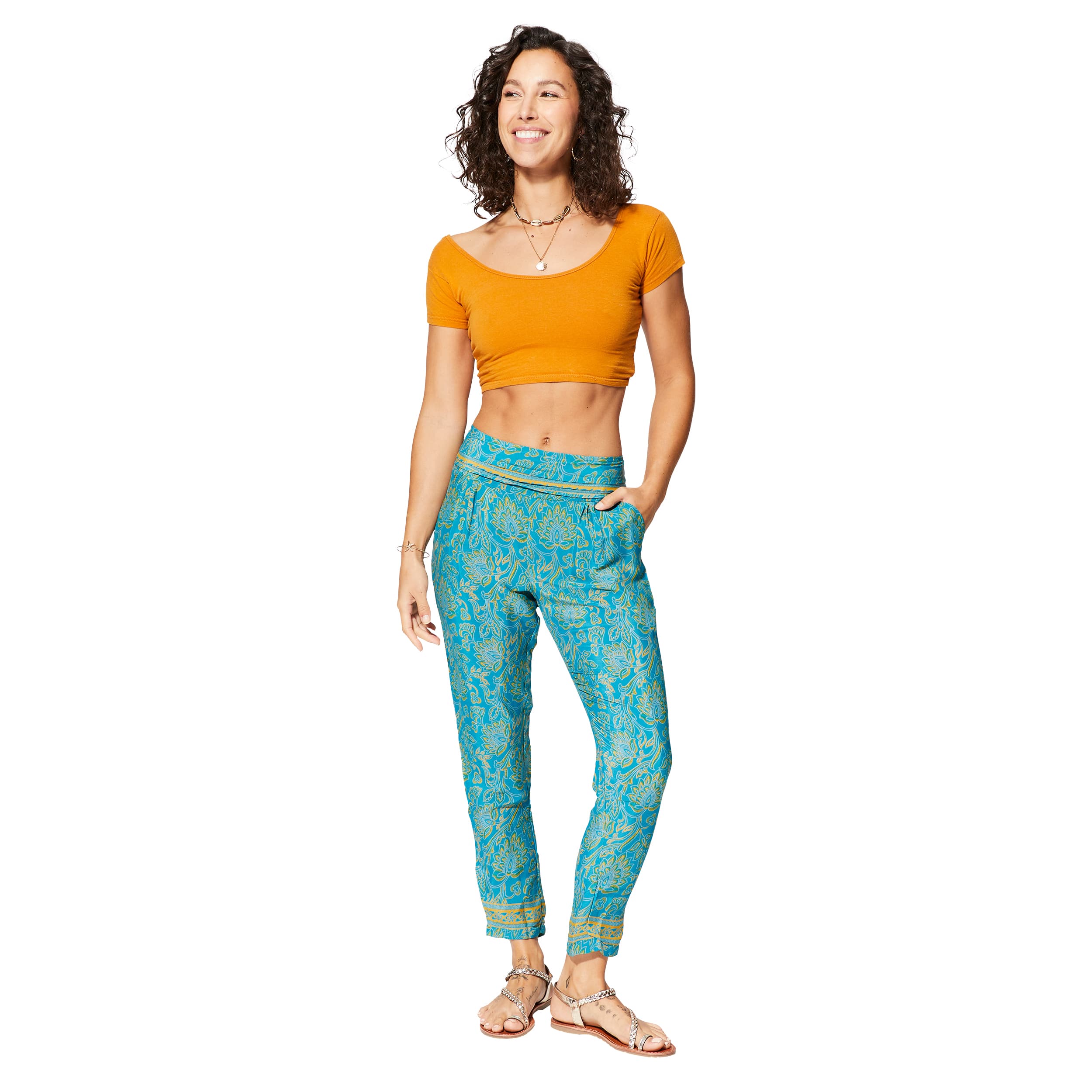 Pantalon été long Fayiz - 100% polyester - Akoustik Online