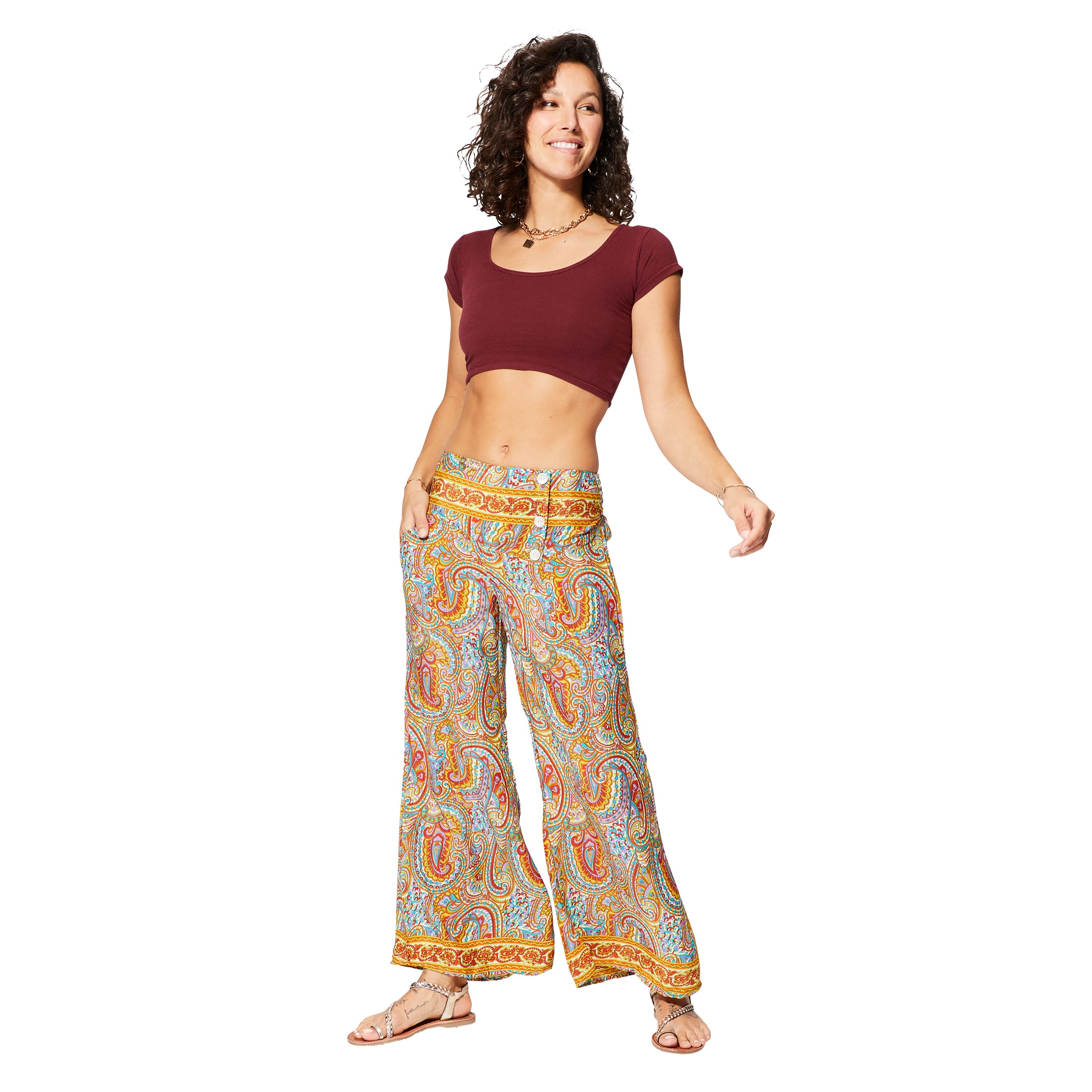 Pantalon été long Rajender - 100% polyester - Akoustik Online