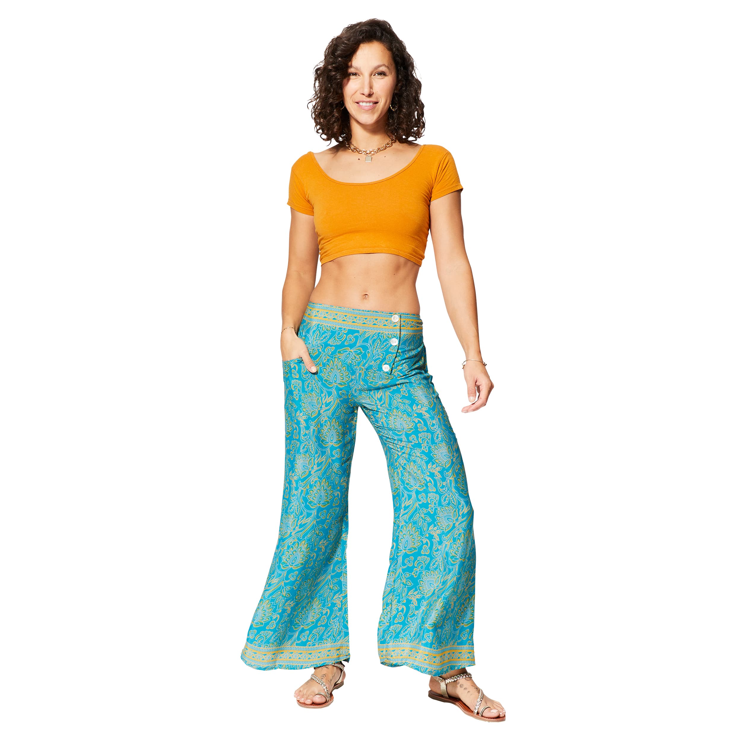 Pantalon été long Karita - 100% polyester - Akoustik Online