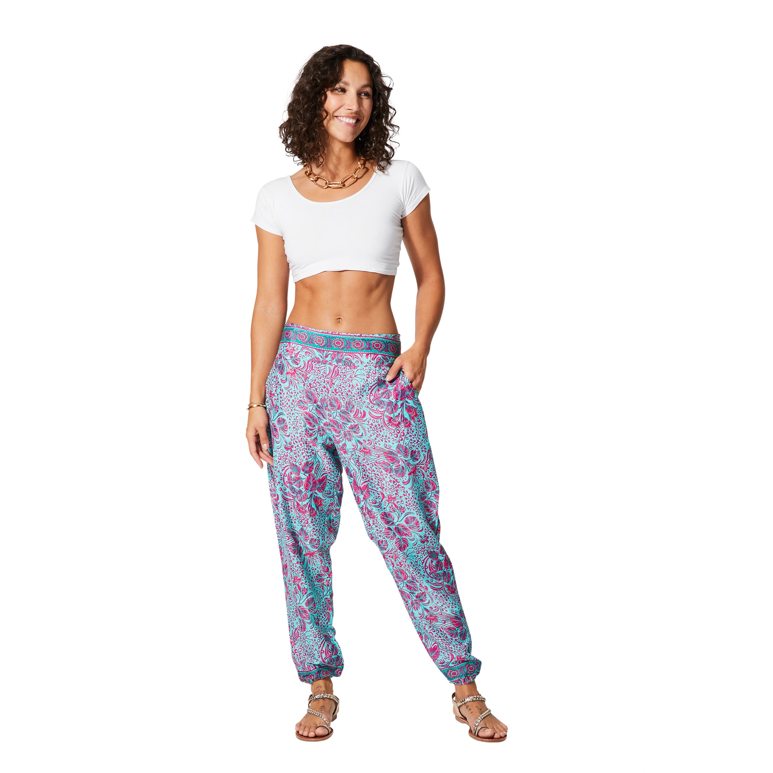 Pantalon été long Danaë - 100% polyester - Akoustik Online