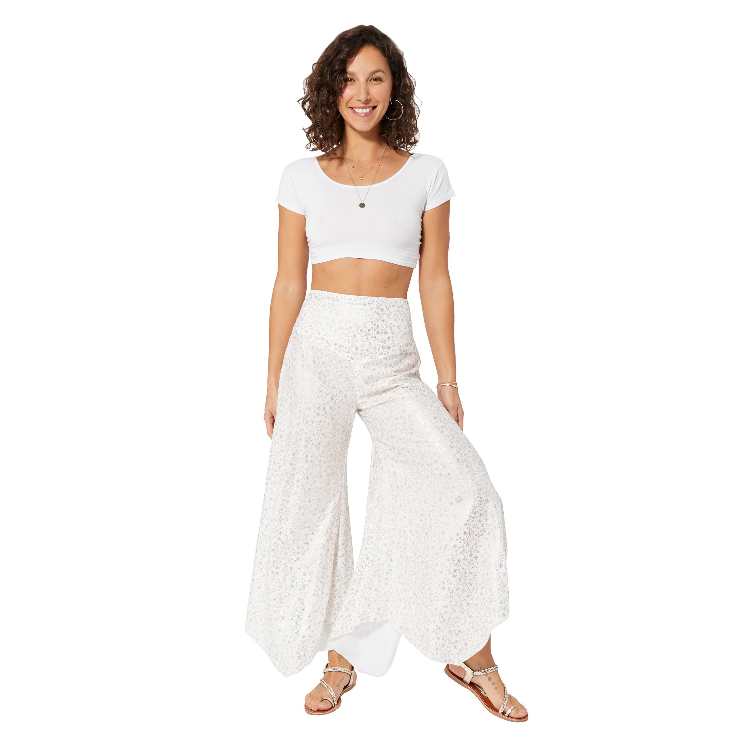 Pantalon été asymétrique Marcus - 100% rayonne - Akoustik Online