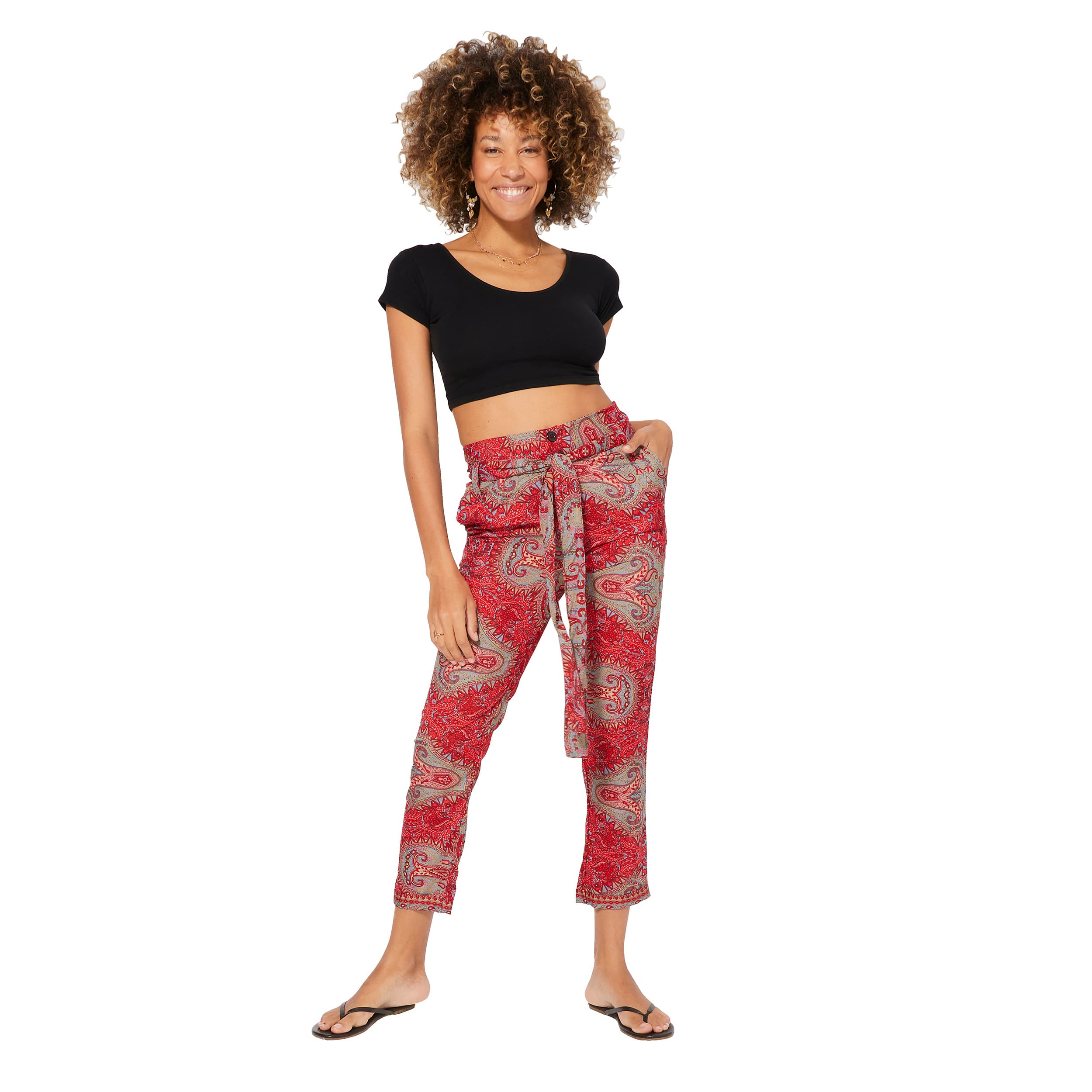 Pantalon été long Gigi - 100% polyester - Akoustik Online