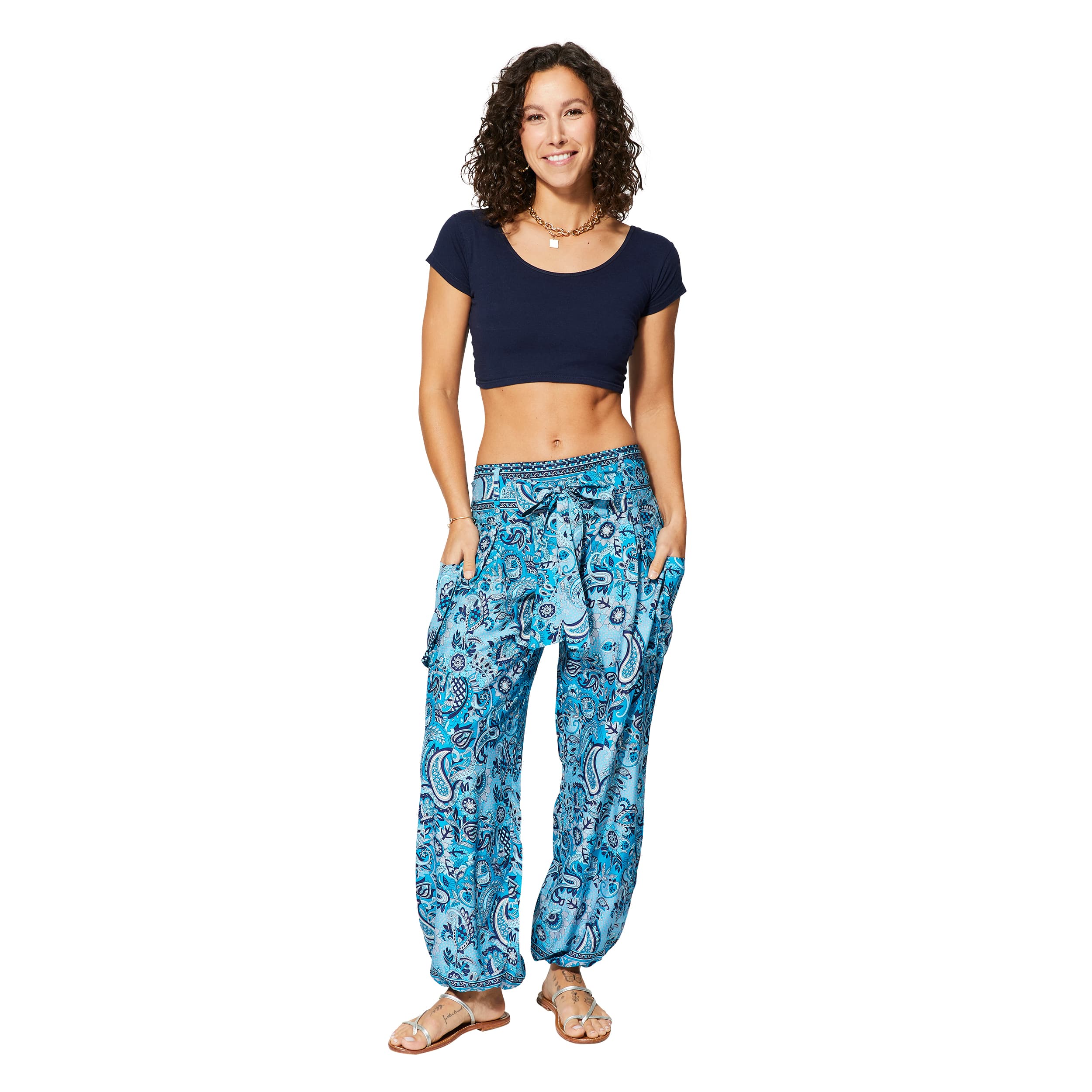 Pantalon été long Confucius - 100% polyester - Akoustik Online