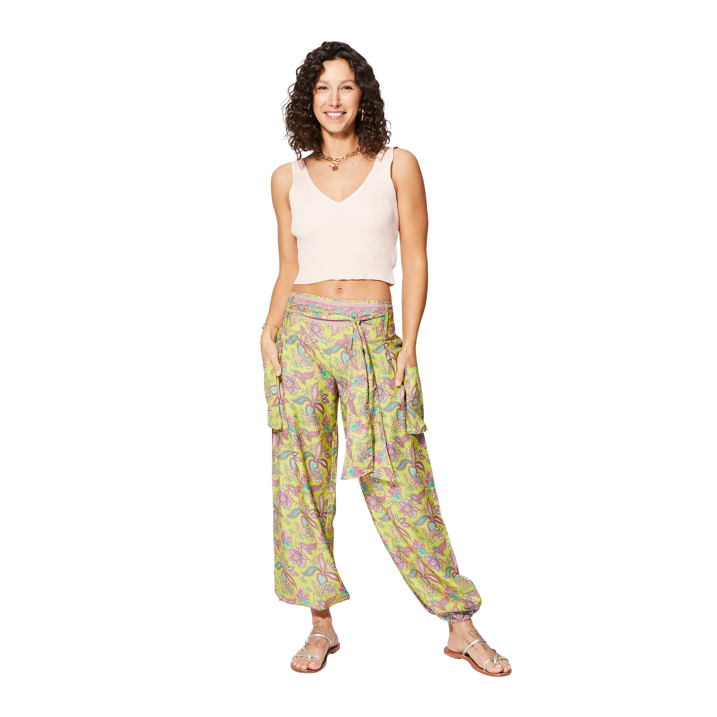 Pantalon été long Darja - 100% polyester - Akoustik Online