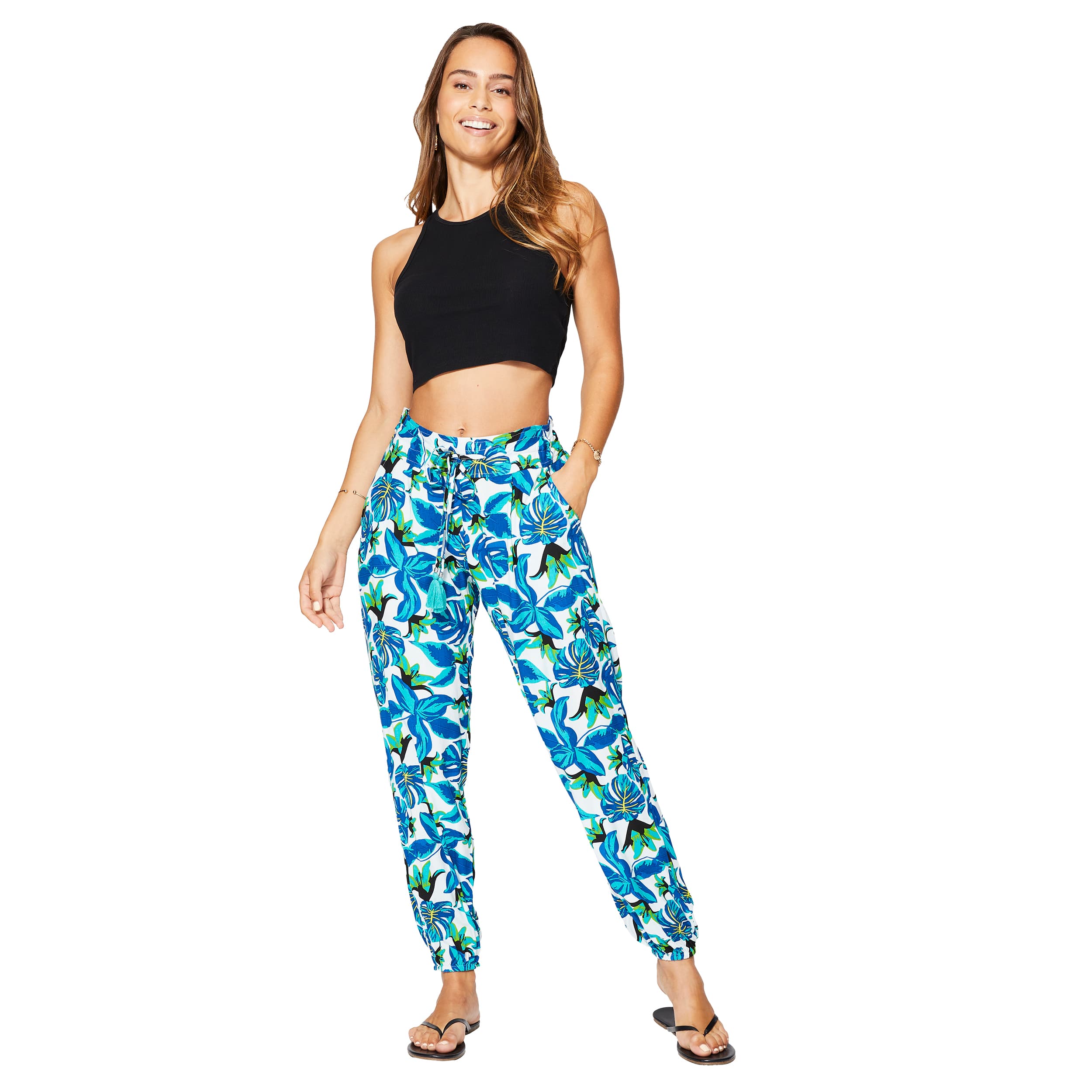 Pantalon été long Katya - 100% viscose - Akoustik Online