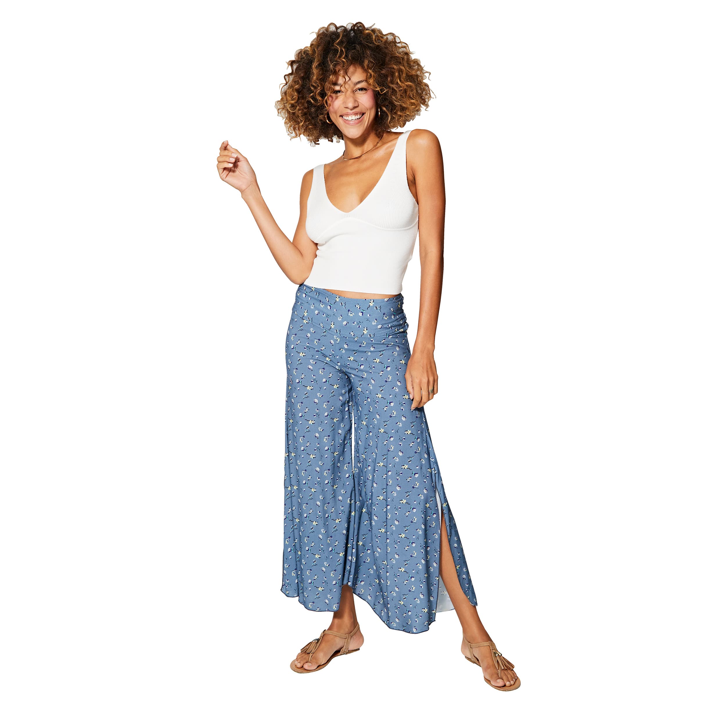 Pantalon été long Cearra - 100% viscose - Akoustik Online