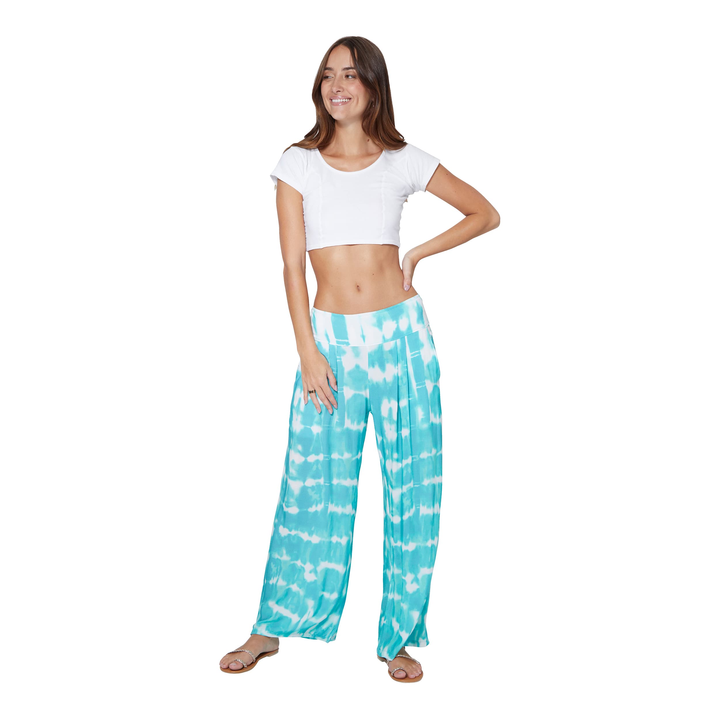 Pantalon été long Eric - 100% viscose - Petit Prix ! - Akoustik Online