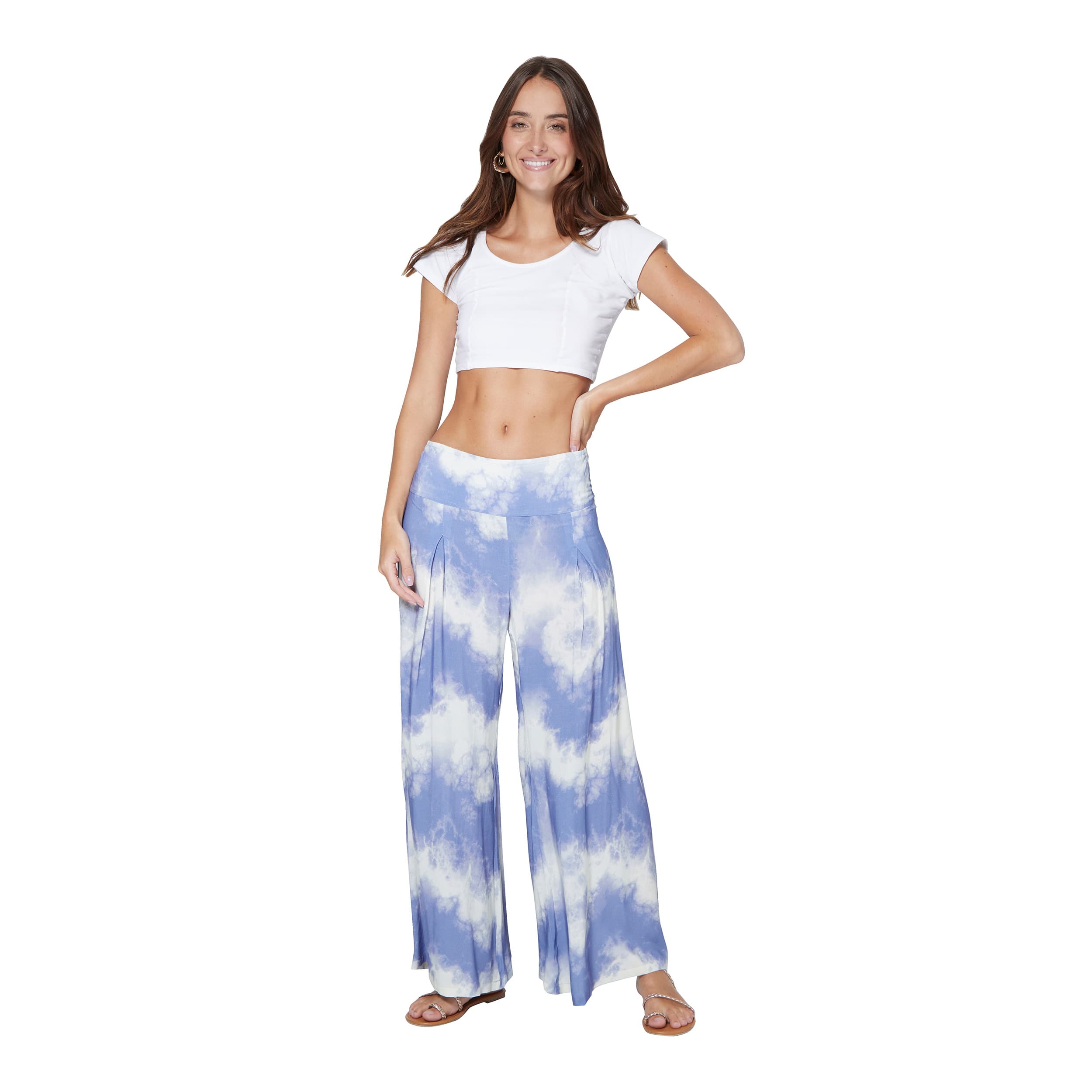 Pantalon été long Mose - 100% viscose - Petit Prix ! - Akoustik Online